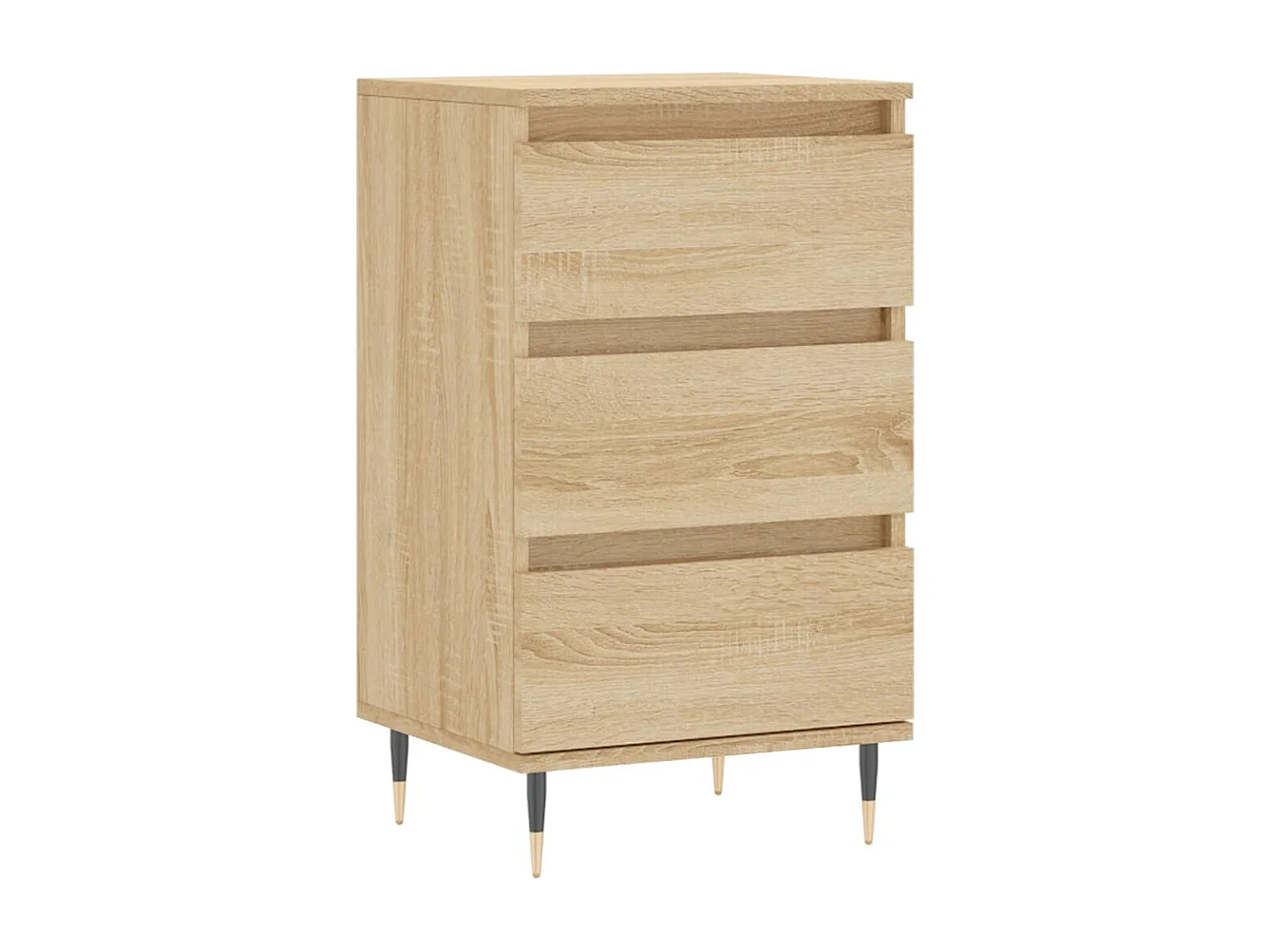 Aparador madera de ingeniería roble Sonoma 40x35x70 cm