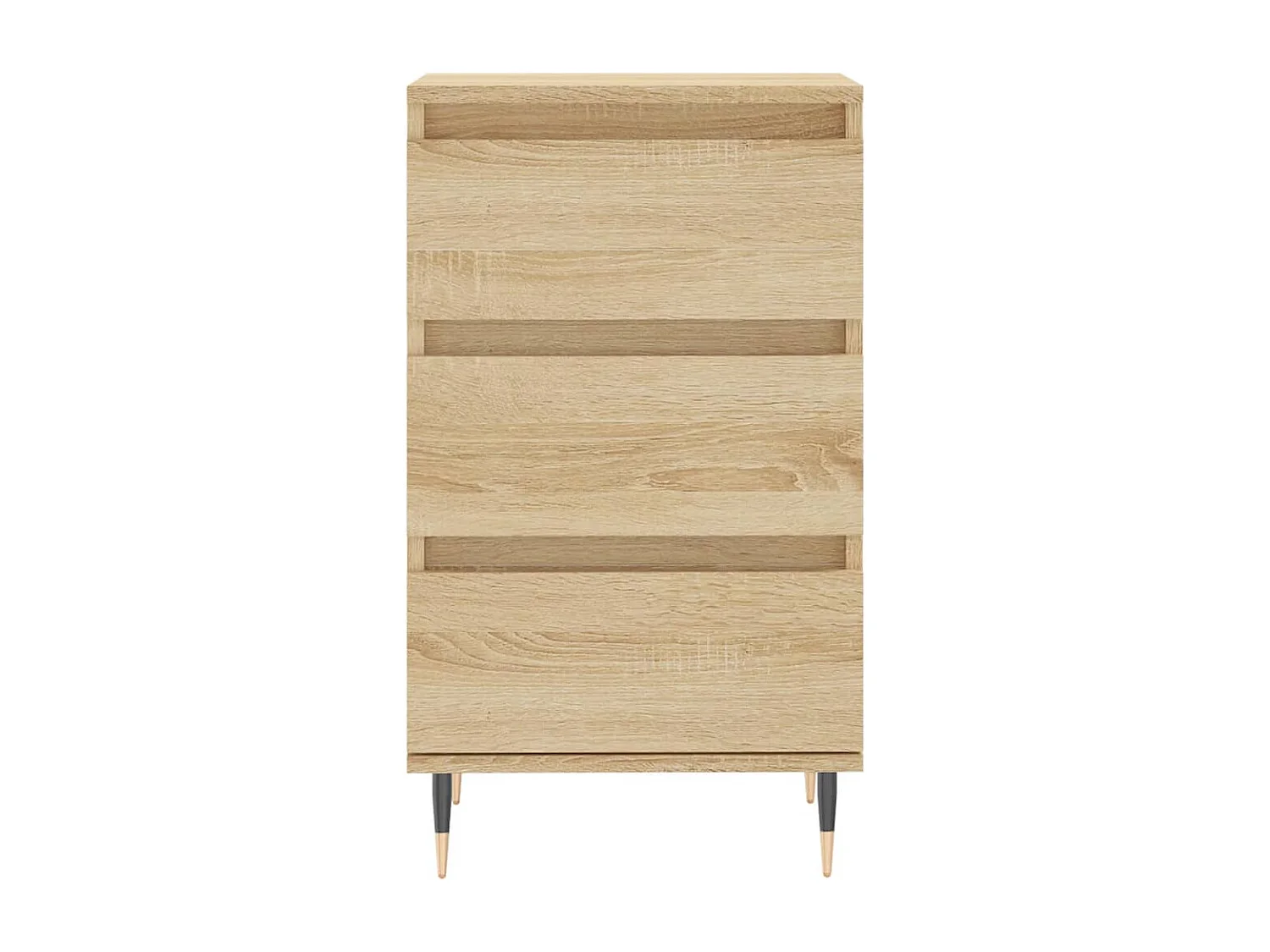 Aparador madera de ingeniería roble Sonoma 40x35x70 cm