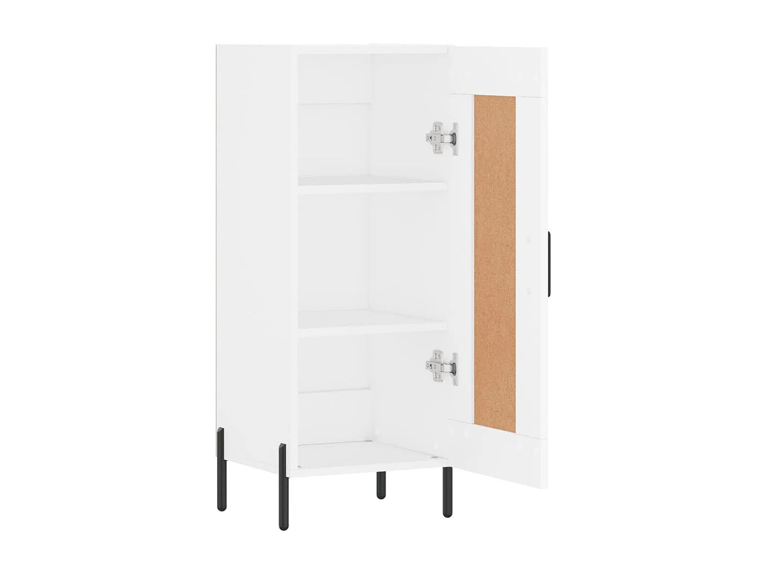 Buffet blanc 34,5x34x90 cm bois d'ingénierie