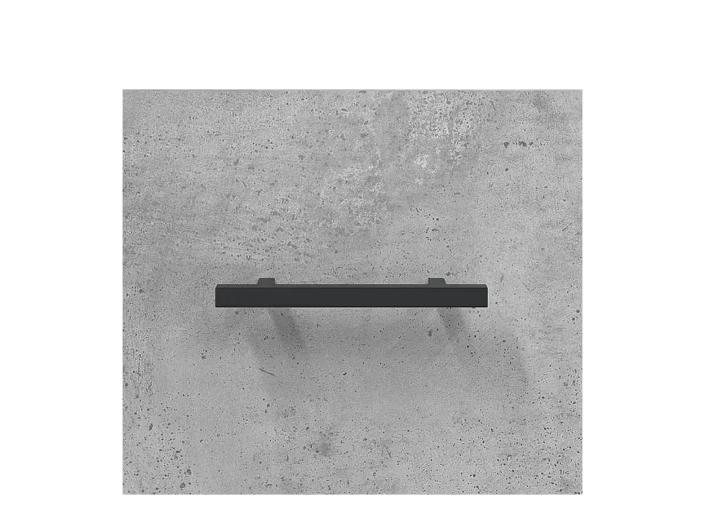 Aparador de madera de ingeniería gris hormigón 69,5x34x90 cm