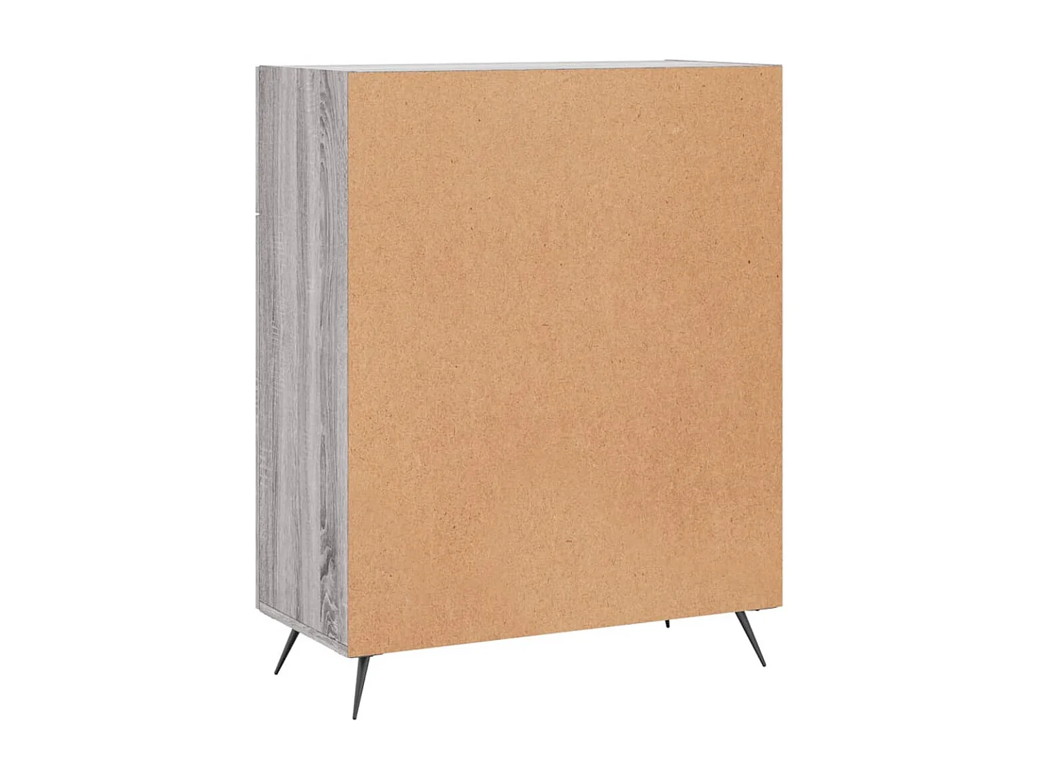 Buffet sonoma gris 69,5x34x90 cm bois d'ingénierie