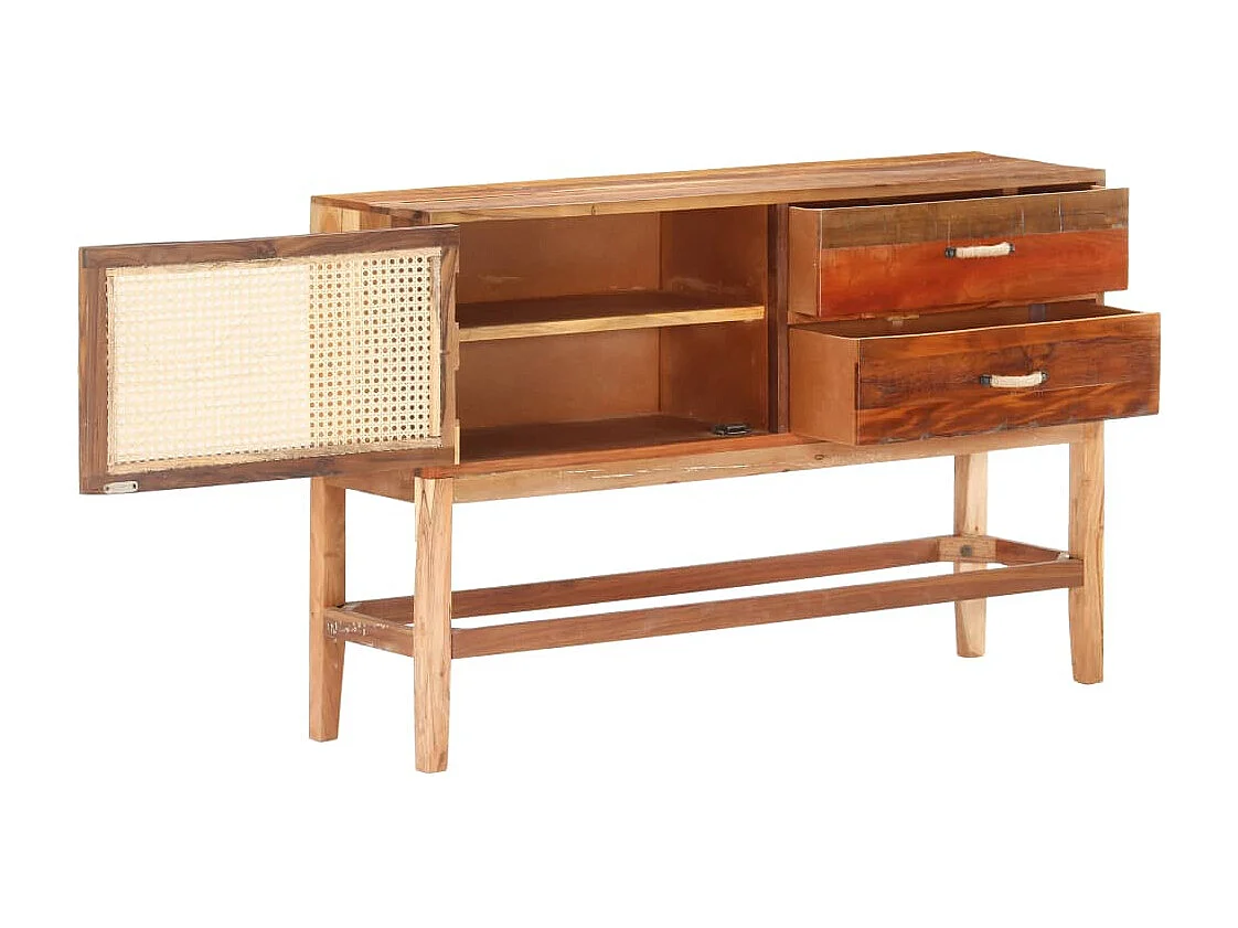 Buffet 118x30x76 cm Bois de récupération massif