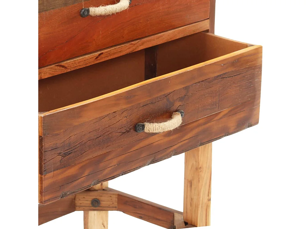 Buffet 118x30x76 cm Bois de récupération massif