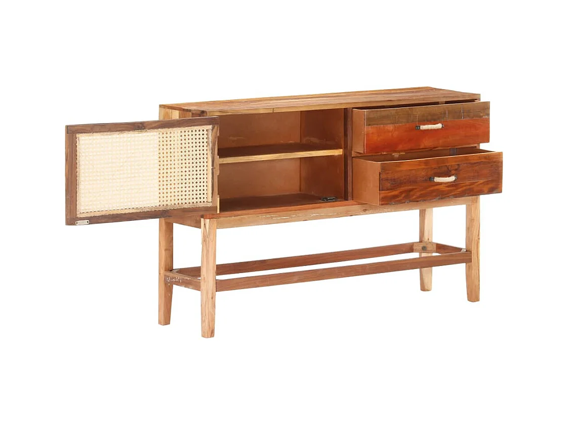 Buffet 118x30x76 cm Bois de récupération massif