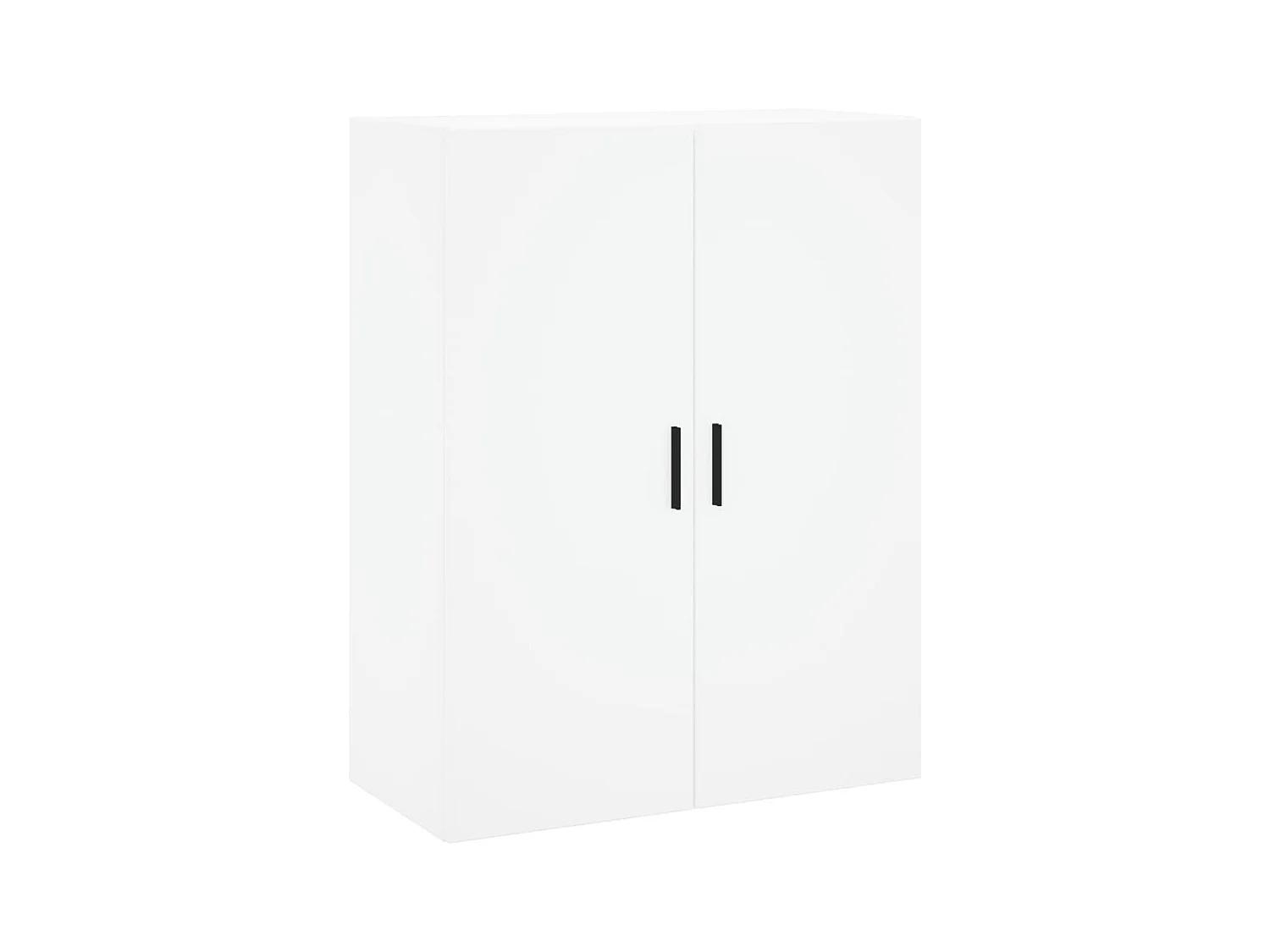 Armário alto 69,5x34x180 cm derivados de madeira branco