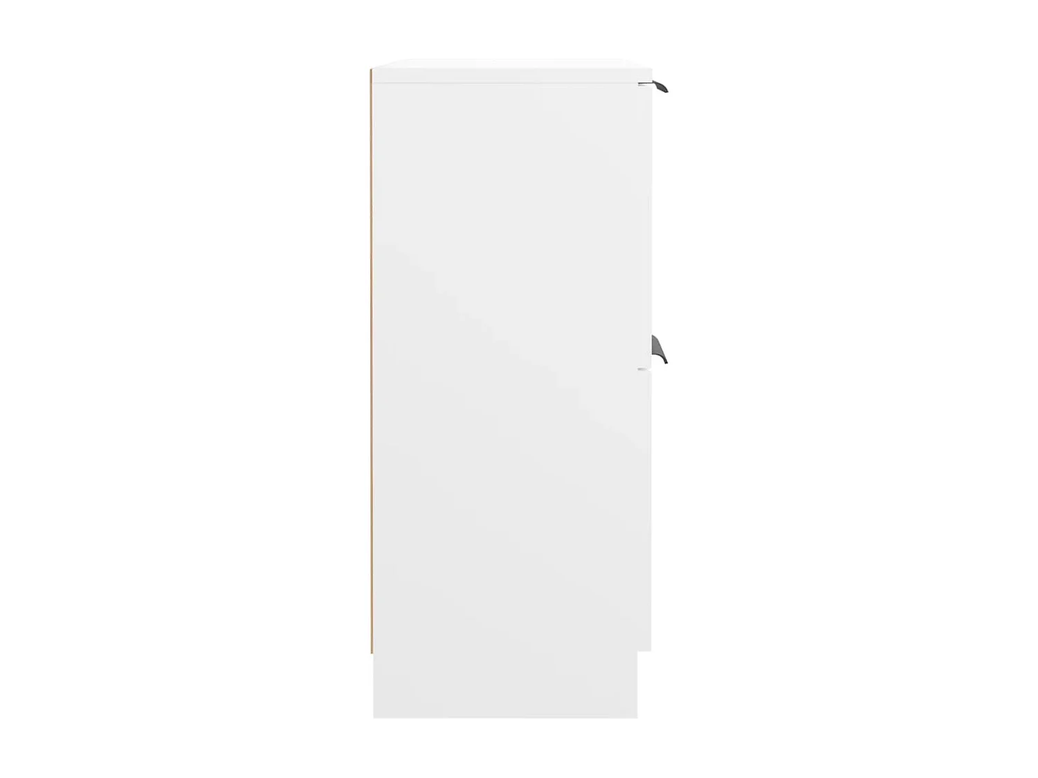 Buffet Blanc 60x30x70 cm Bois d'ingénierie