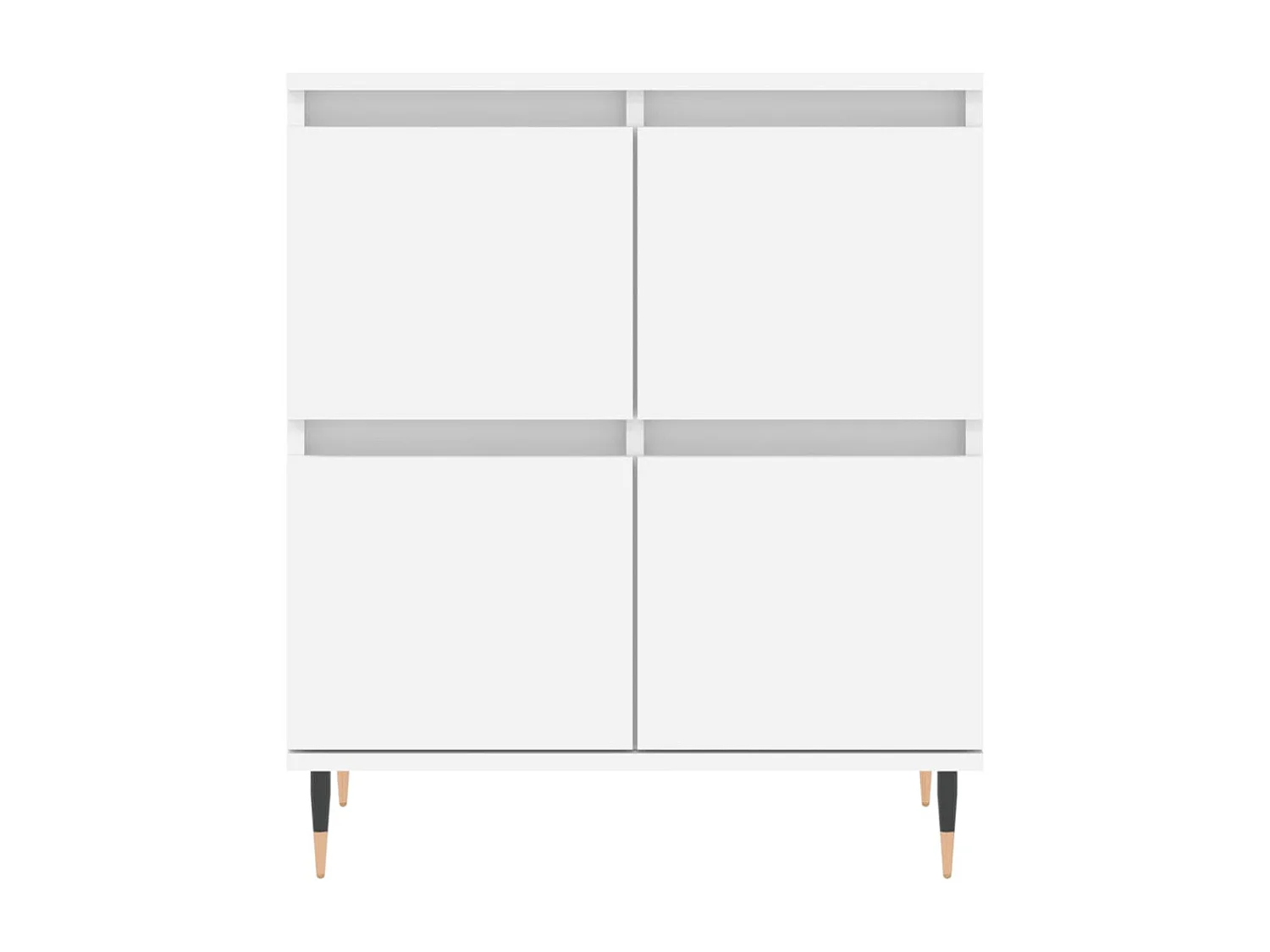 Buffets 3 pièces Blanc Bois d'ingénierie