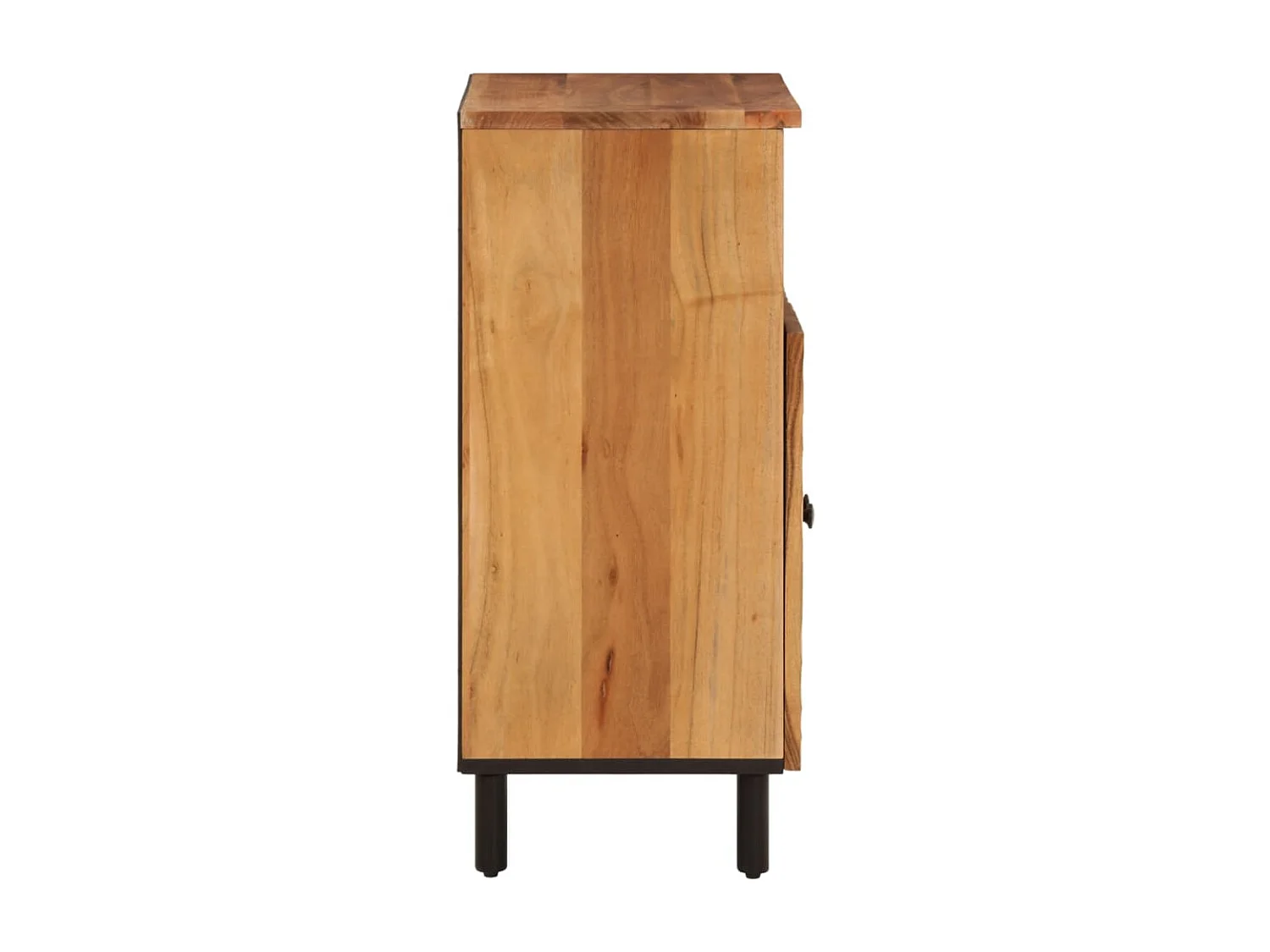 Armoire latérale 60x33x75 cm bois massif d'acacia