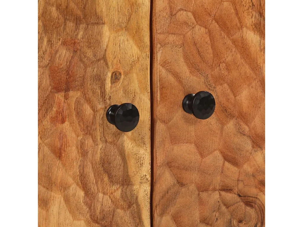 Armoire latérale 60x33x75 cm bois massif d'acacia