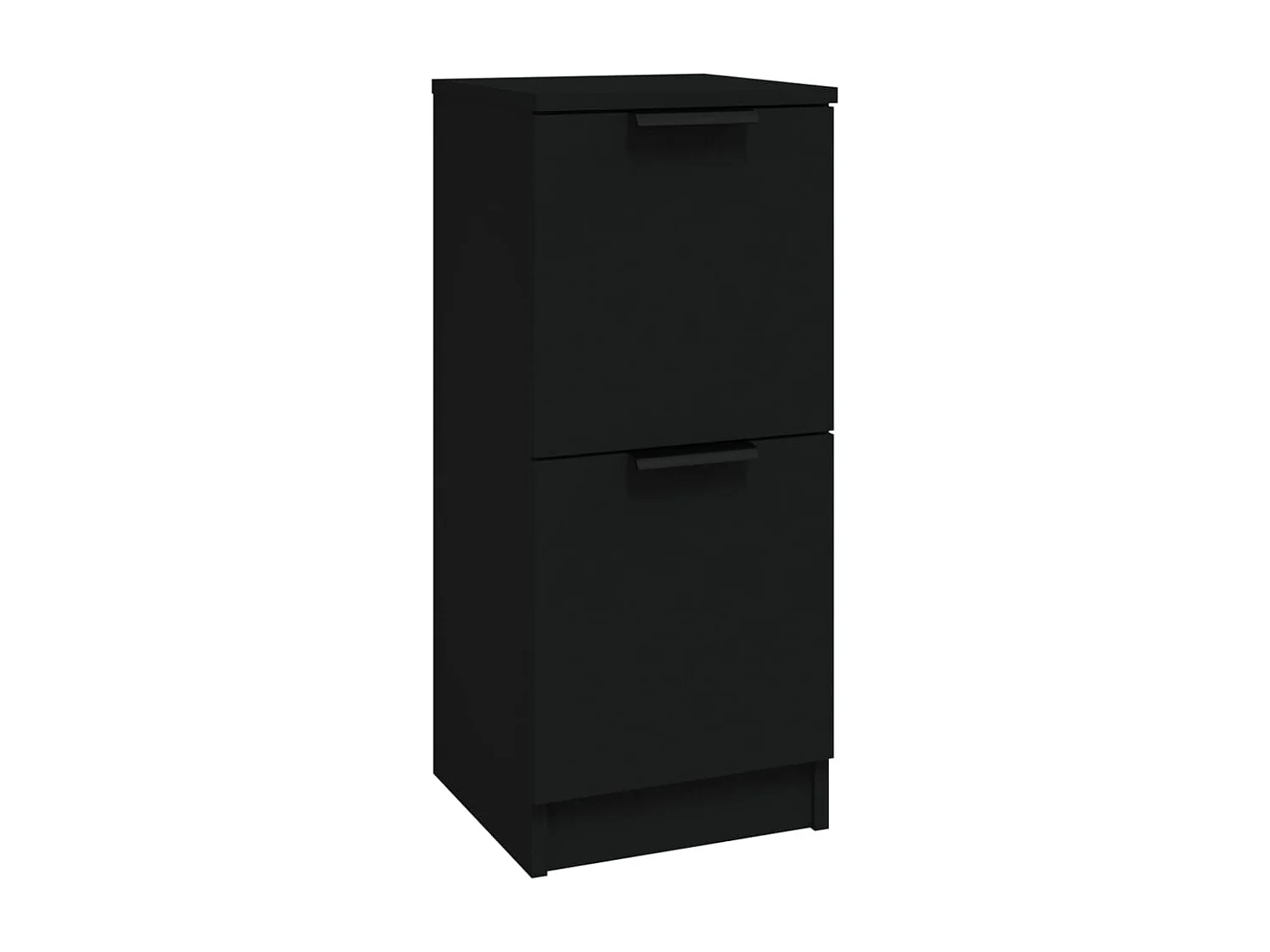 Aparador 30x30x70 cm derivados de madeira preto