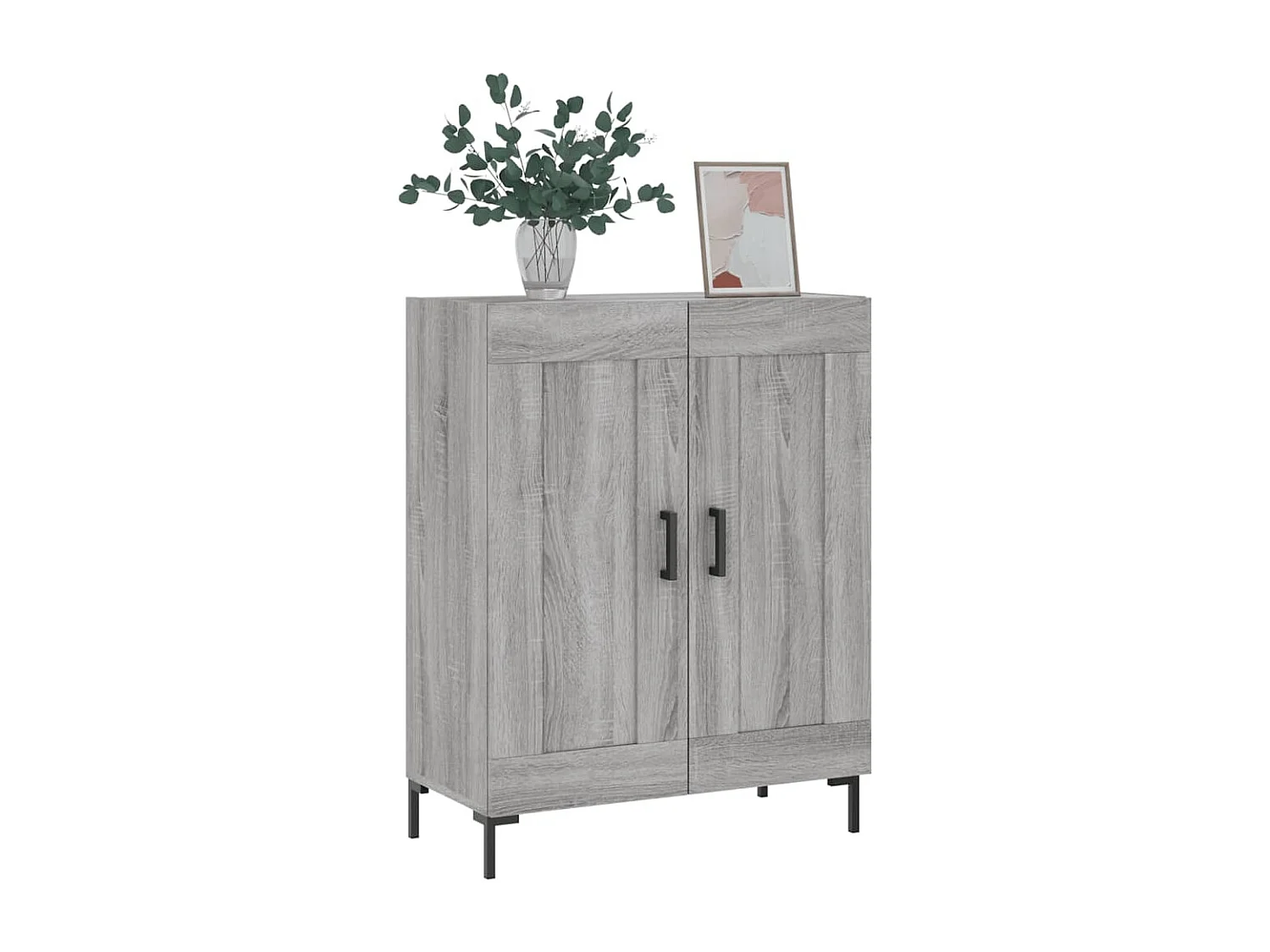 Buffet sonoma gris 69,5x34x90 cm bois d'ingénierie