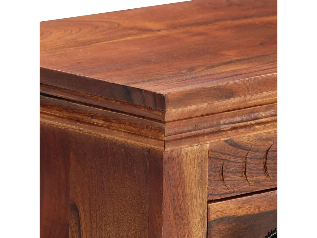 Buffet 50 x 30 x 100 cm Bois d'acacia massif