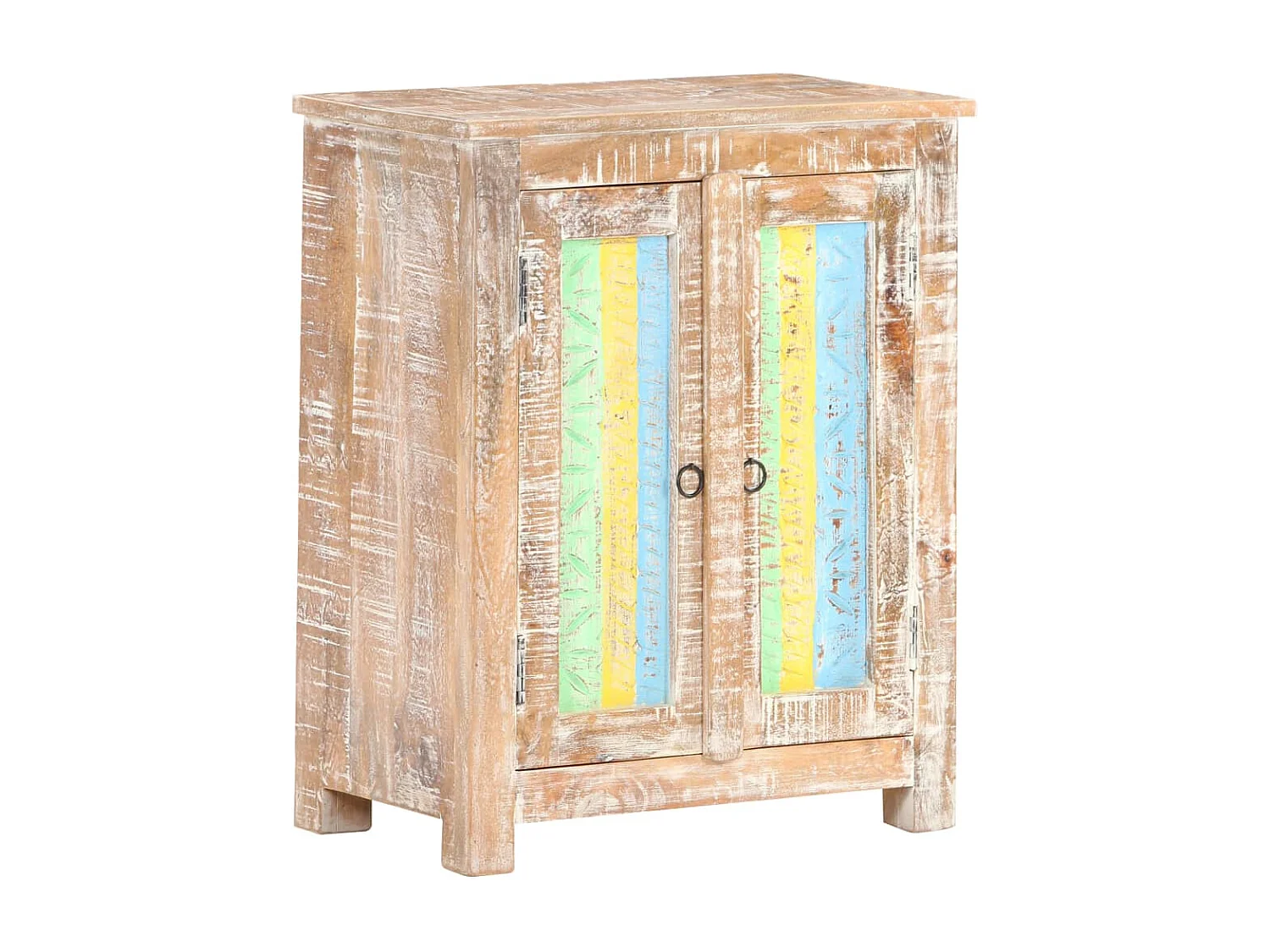 Buffet 61x35x76 cm Bois d'acacia brut