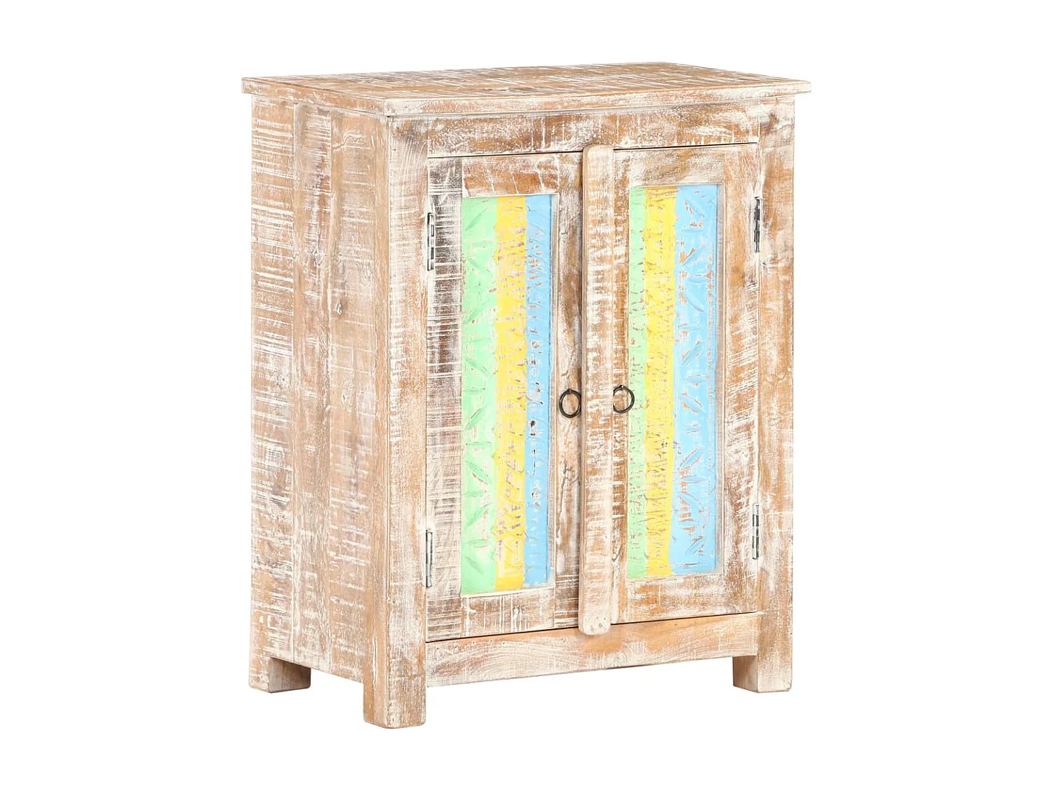 Buffet 61x35x76 cm Bois d'acacia brut