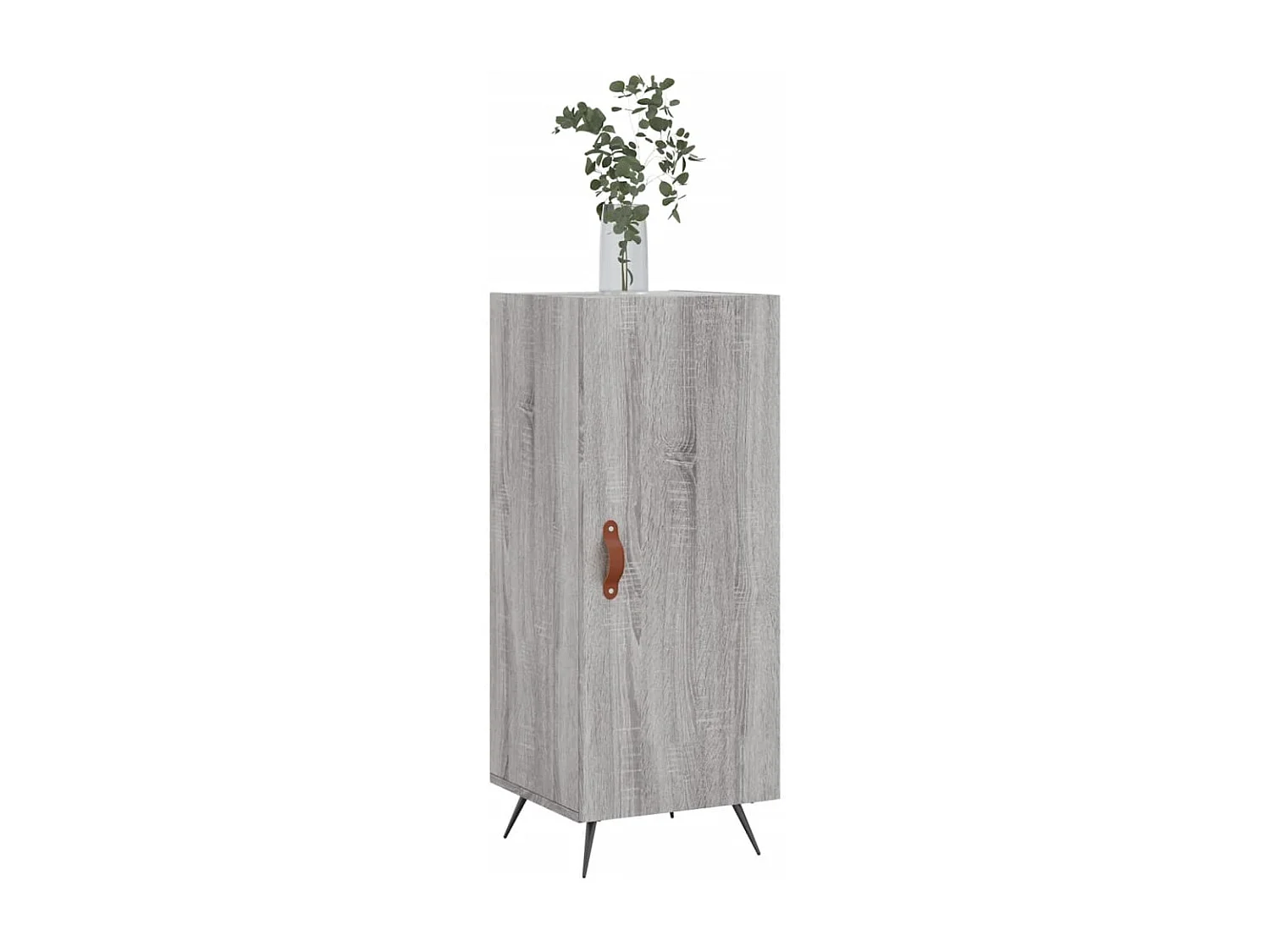 Buffet Sonoma gris 34,5x34x90 cm Bois d'ingénierie