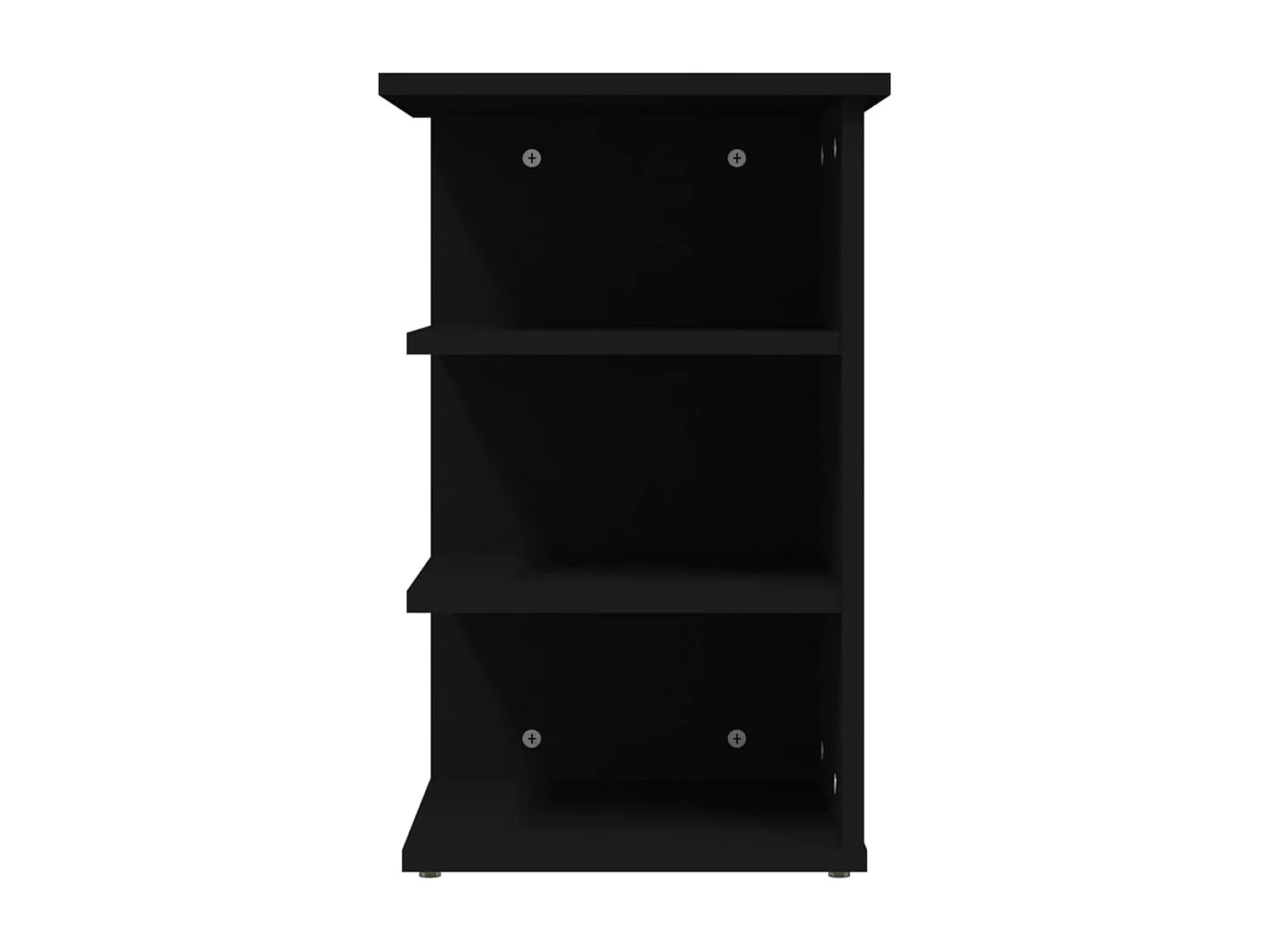 Armoire latérale Noir 35x35x55 cm Aggloméré