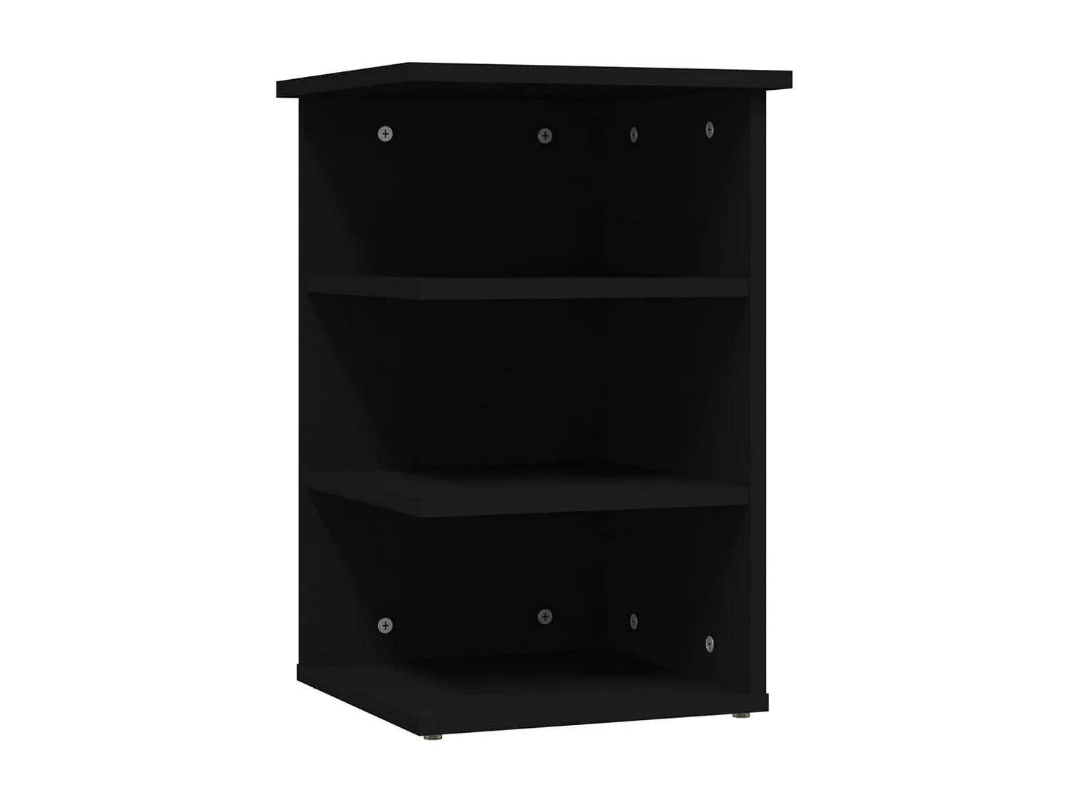 Armoire latérale Noir 35x35x55 cm Aggloméré