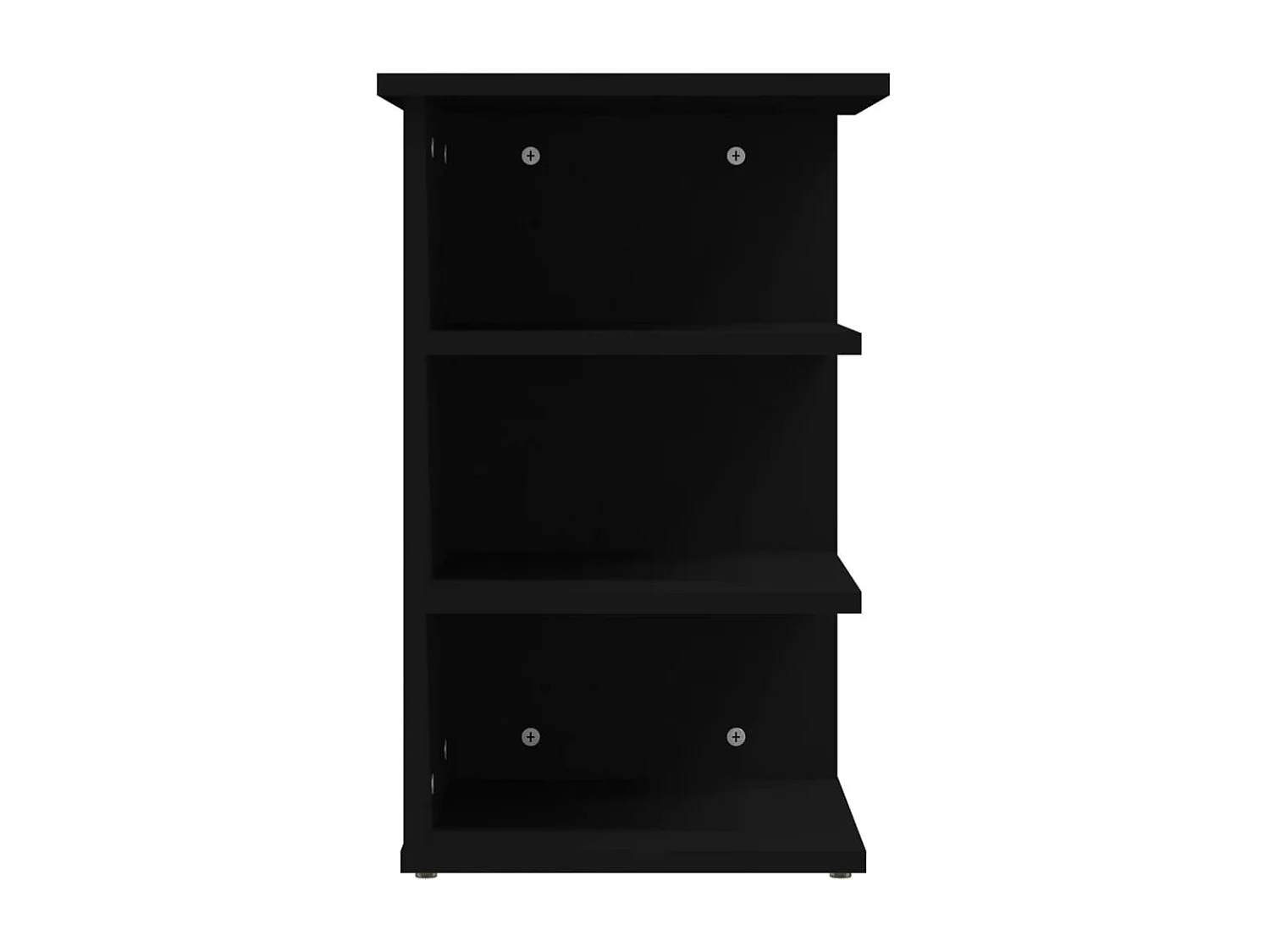 Armoire latérale Noir 35x35x55 cm Aggloméré