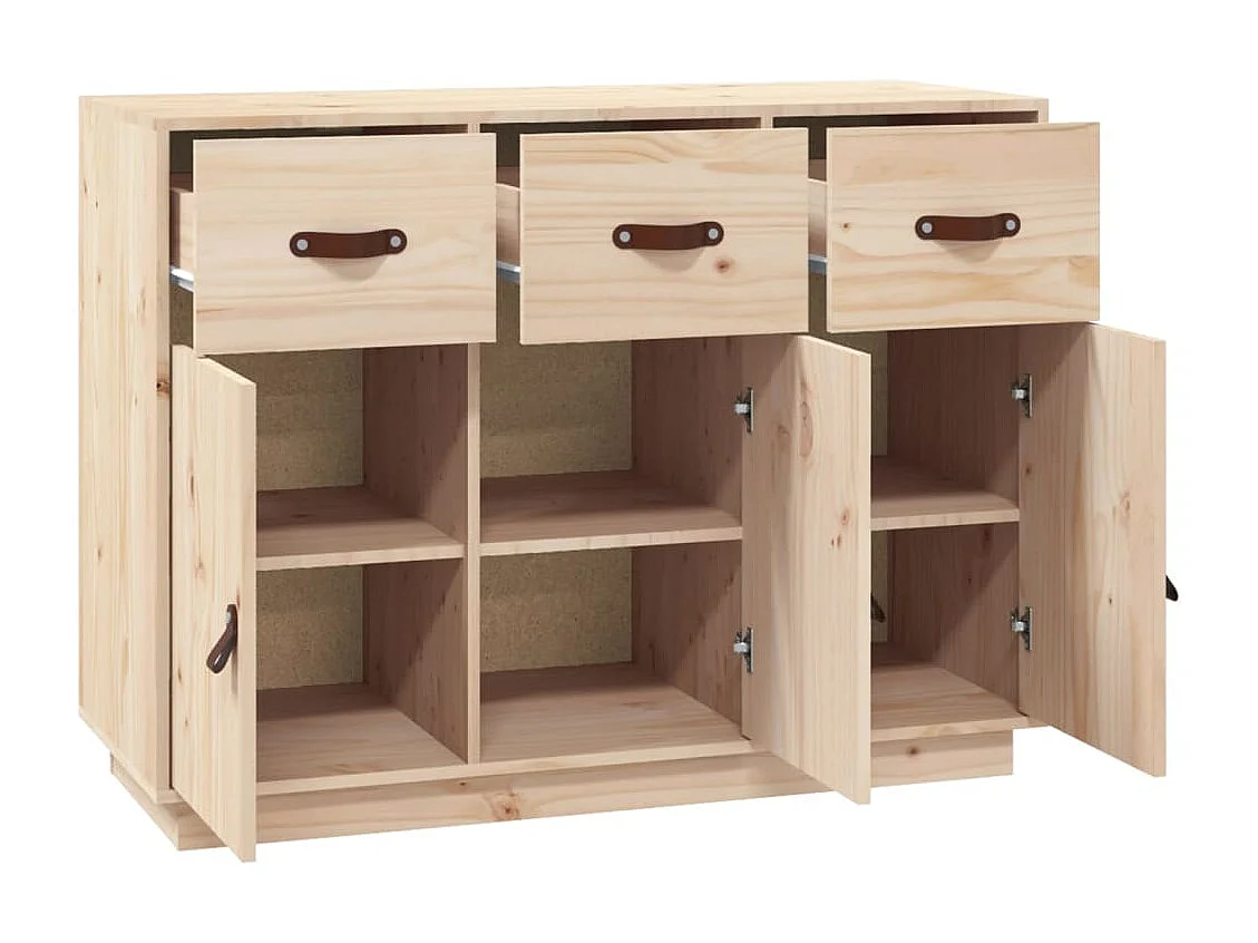 Buffet 100x40x75 cm Bois massif de pin