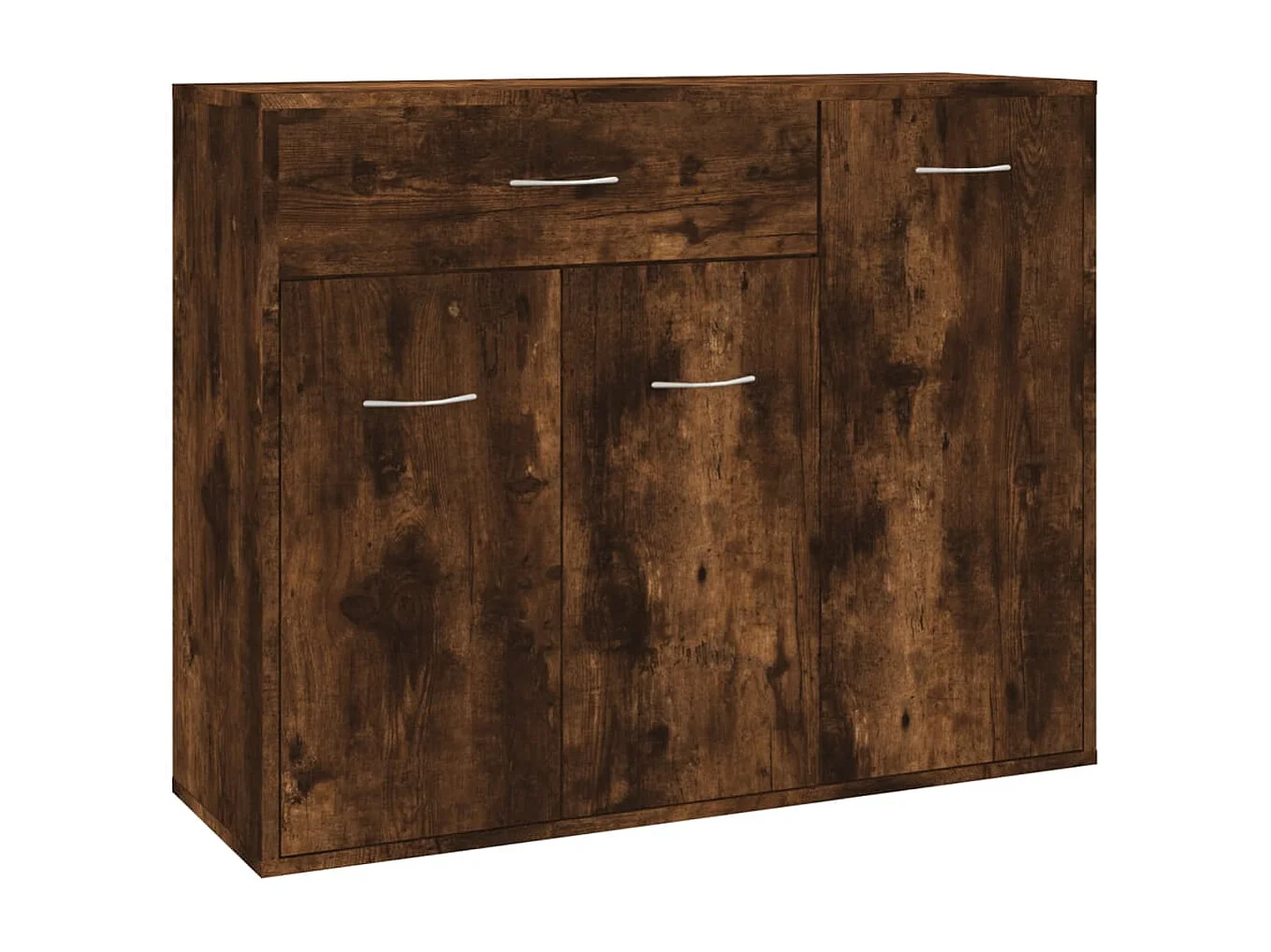 Buffet Chêne fumé 88x30x70 cm Bois d'ingénierie