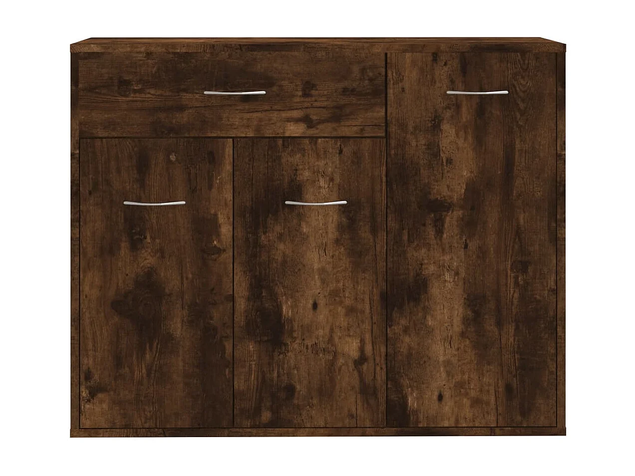 Buffet Chêne fumé 88x30x70 cm Bois d'ingénierie