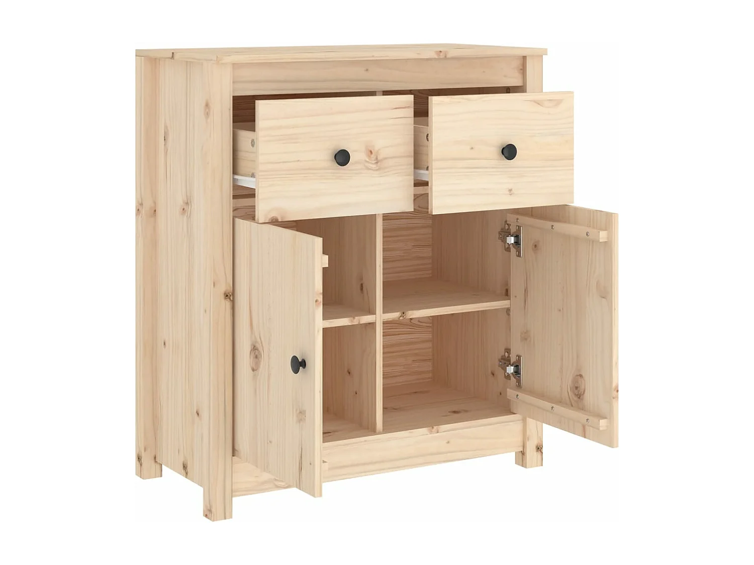 Buffet 70x35x80 cm Bois massif de pin