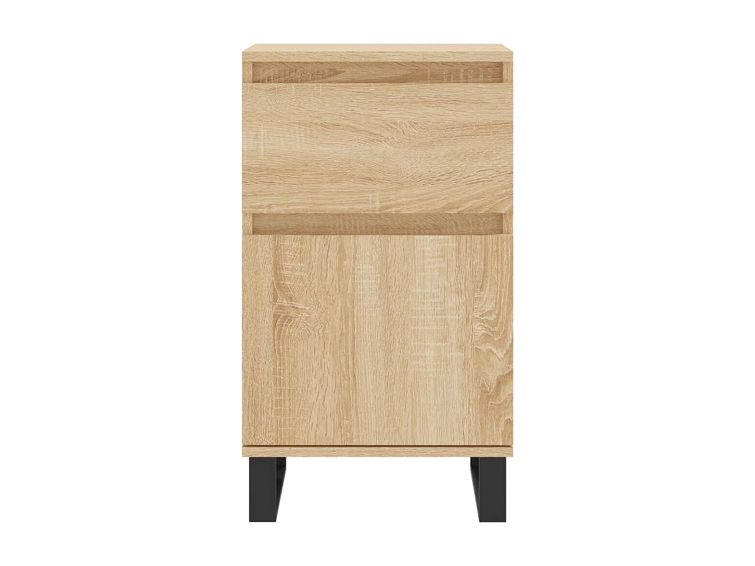 Buffets 2 pièces chêne sonoma 40x35x70 cm bois d'ingénierie