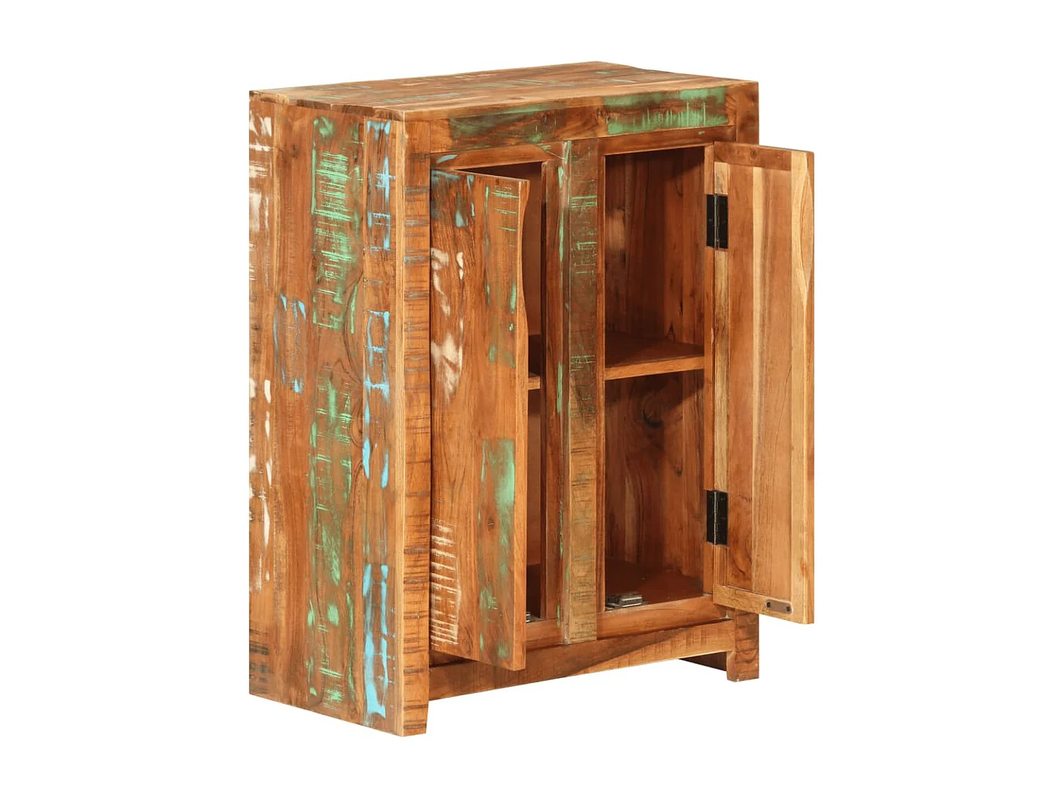 Buffet 55x33x75 cm bois massif de récupération