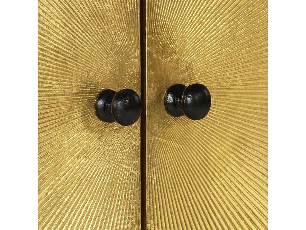 Aparador de madera maciza de mango 55x30x75 cm