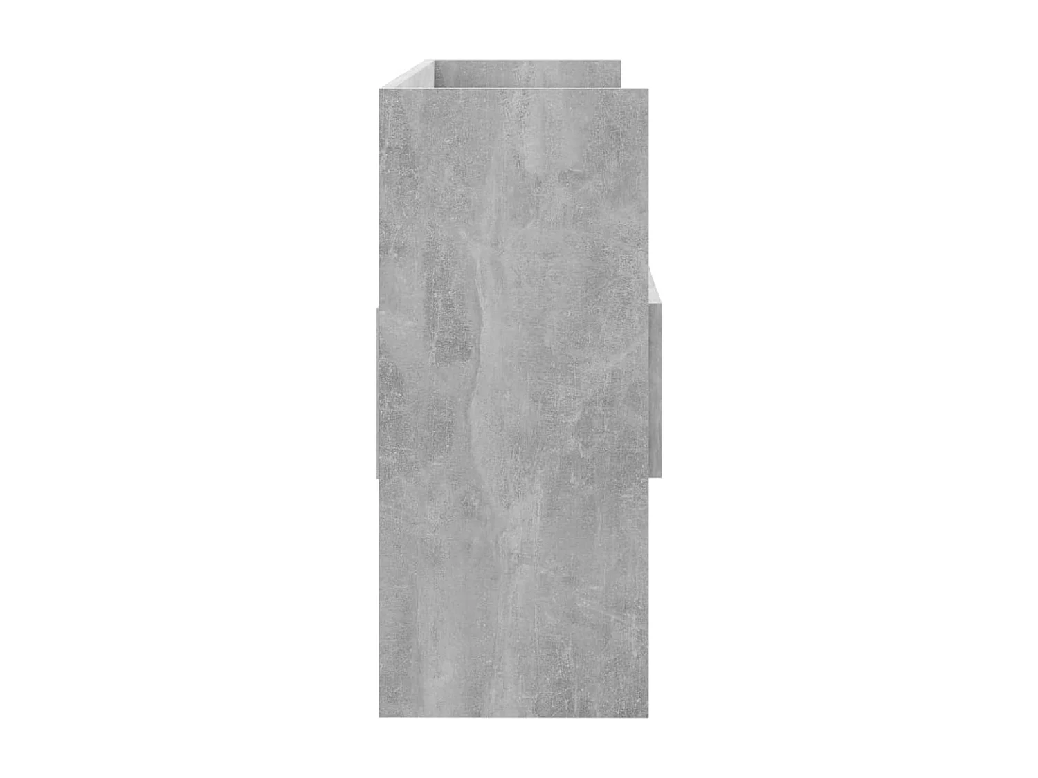 Buffet Gris béton 105x30x70 cm Aggloméré