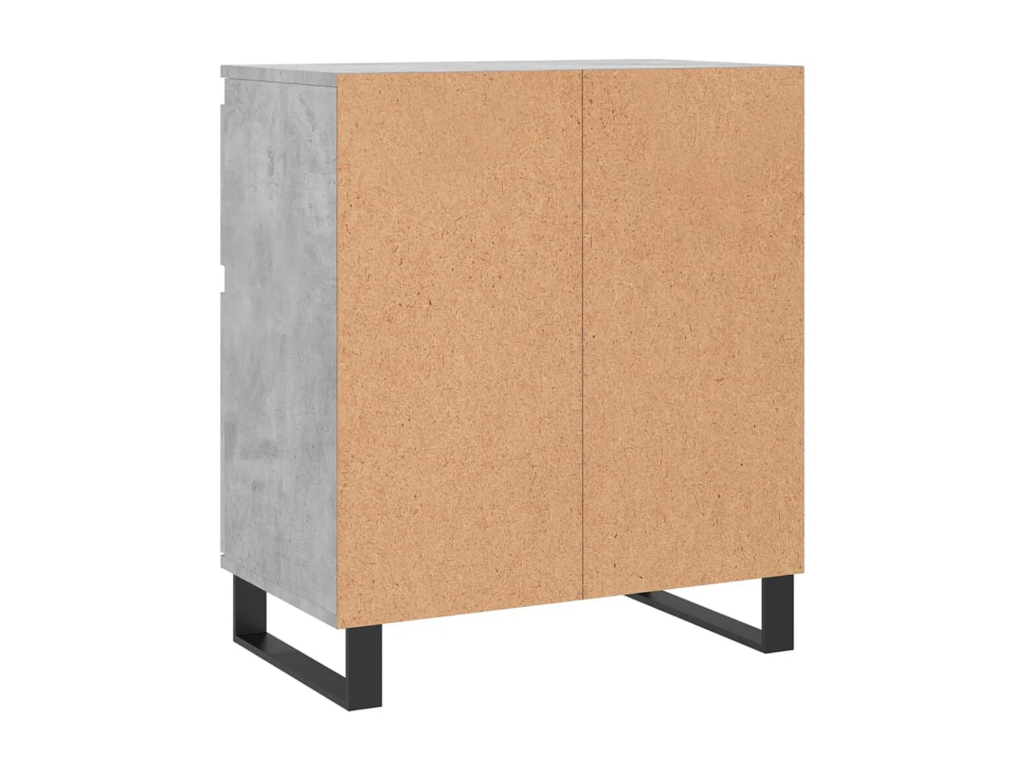 Buffet Gris béton 60x35x70 cm Bois d'ingénierie