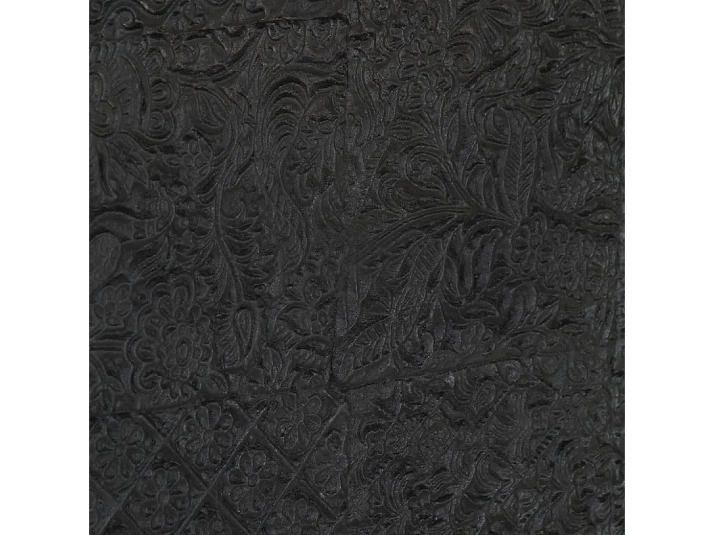 Aparador de madera maciza de mango 115x30x76 cm