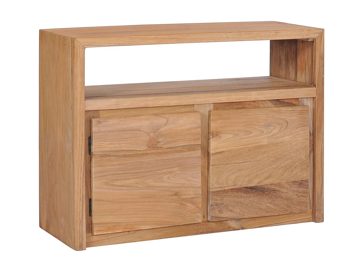Buffet 80x30x60 cm bois de teck massif