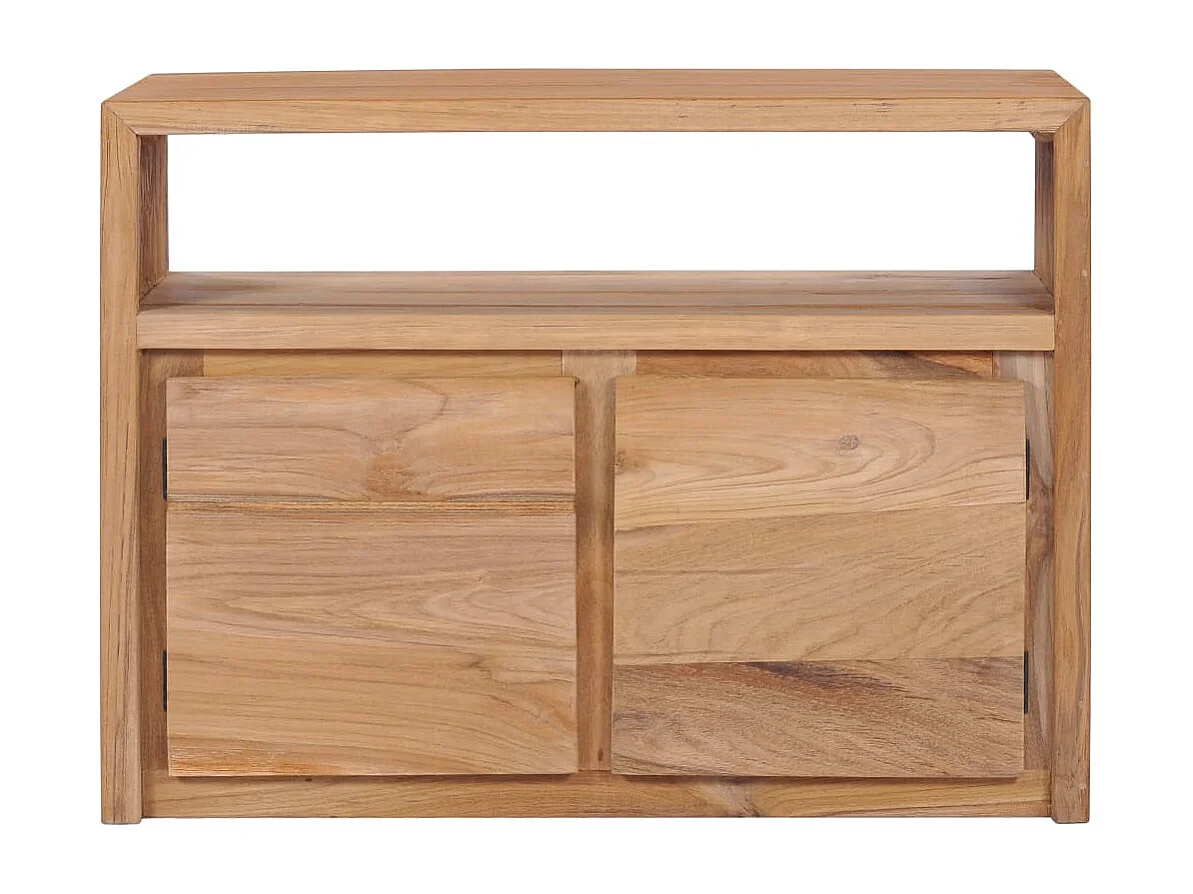Buffet 80x30x60 cm bois de teck massif