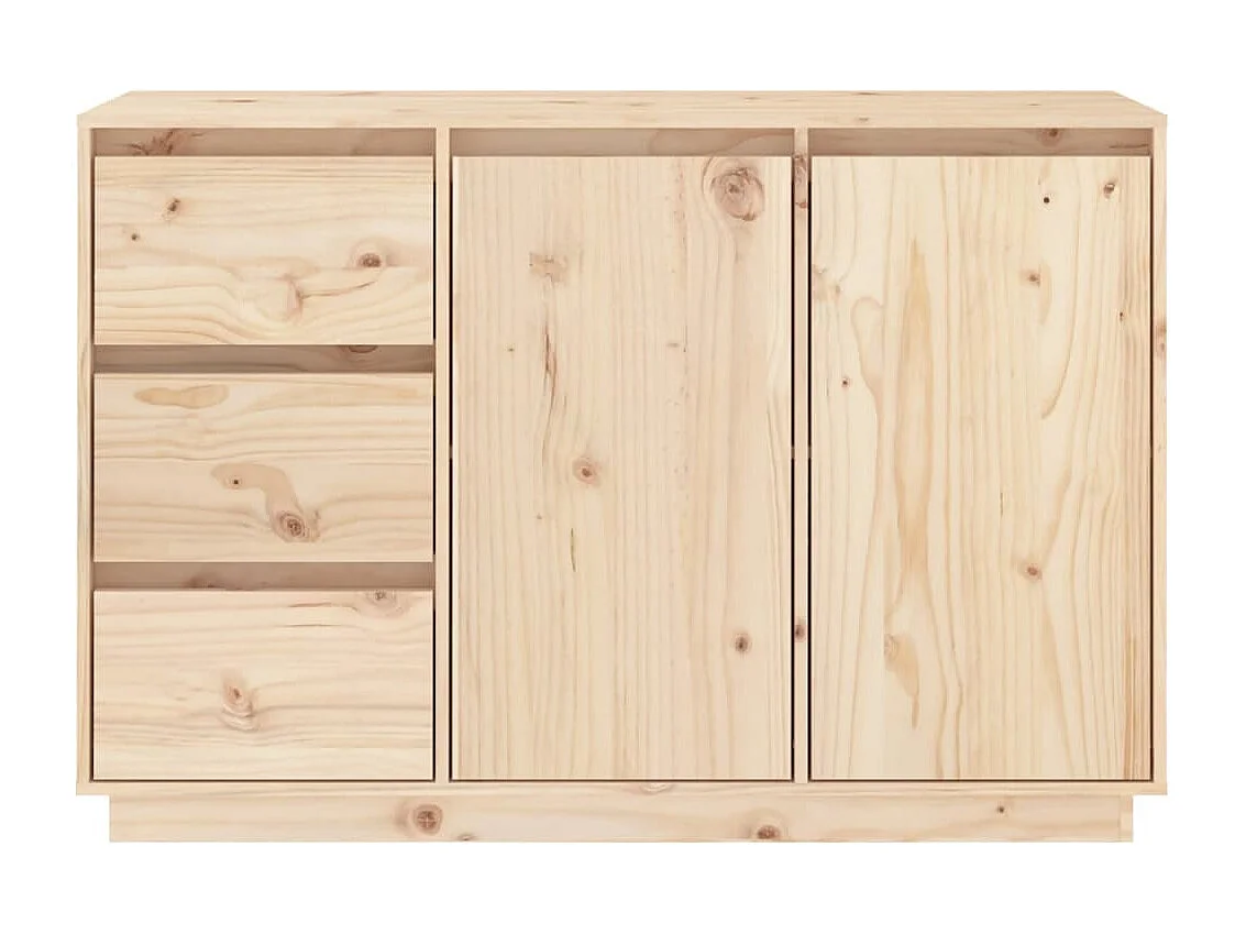 Buffet 111x34x75 cm Bois massif de pin