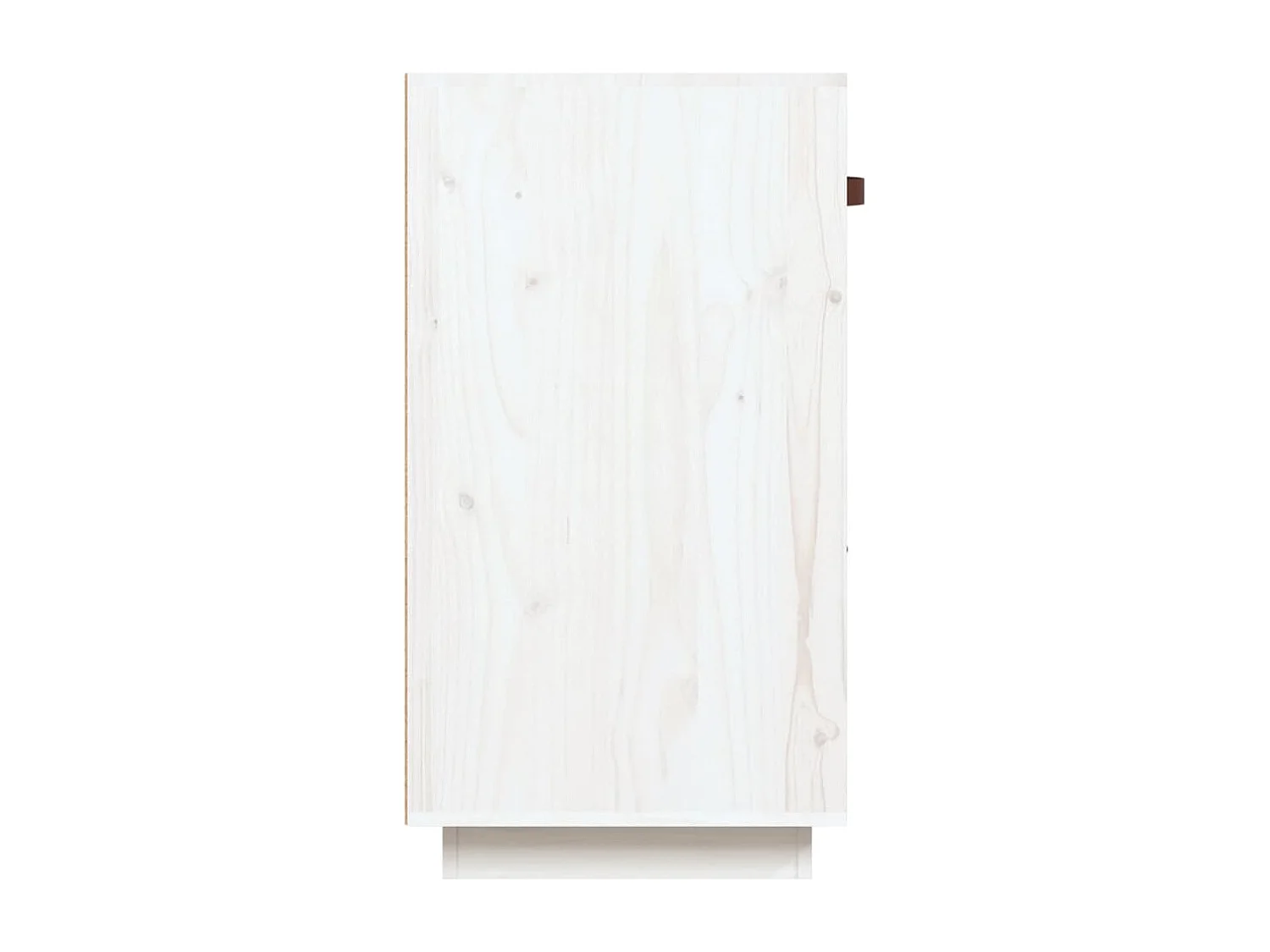 Aparador madera maciza de pino blanco 100x40x75 cm