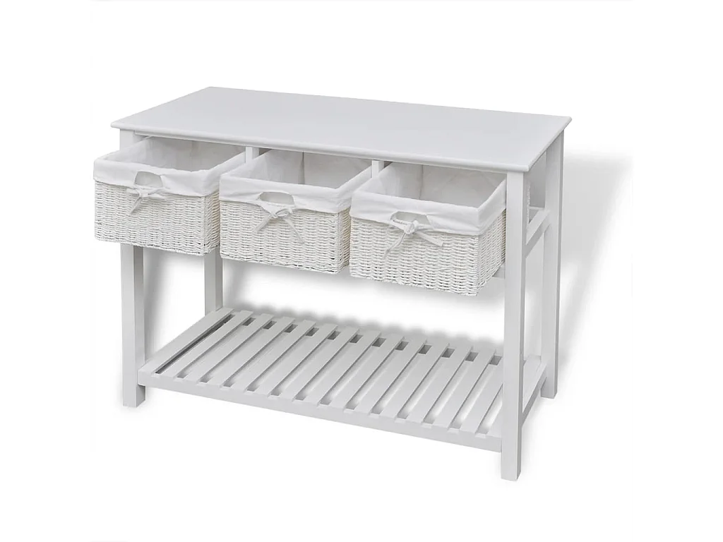 Buffet de rangement Blanc
