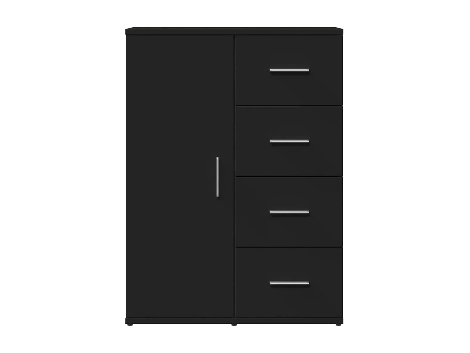 Aparador 59x39x80 cm derivados de madeira preto