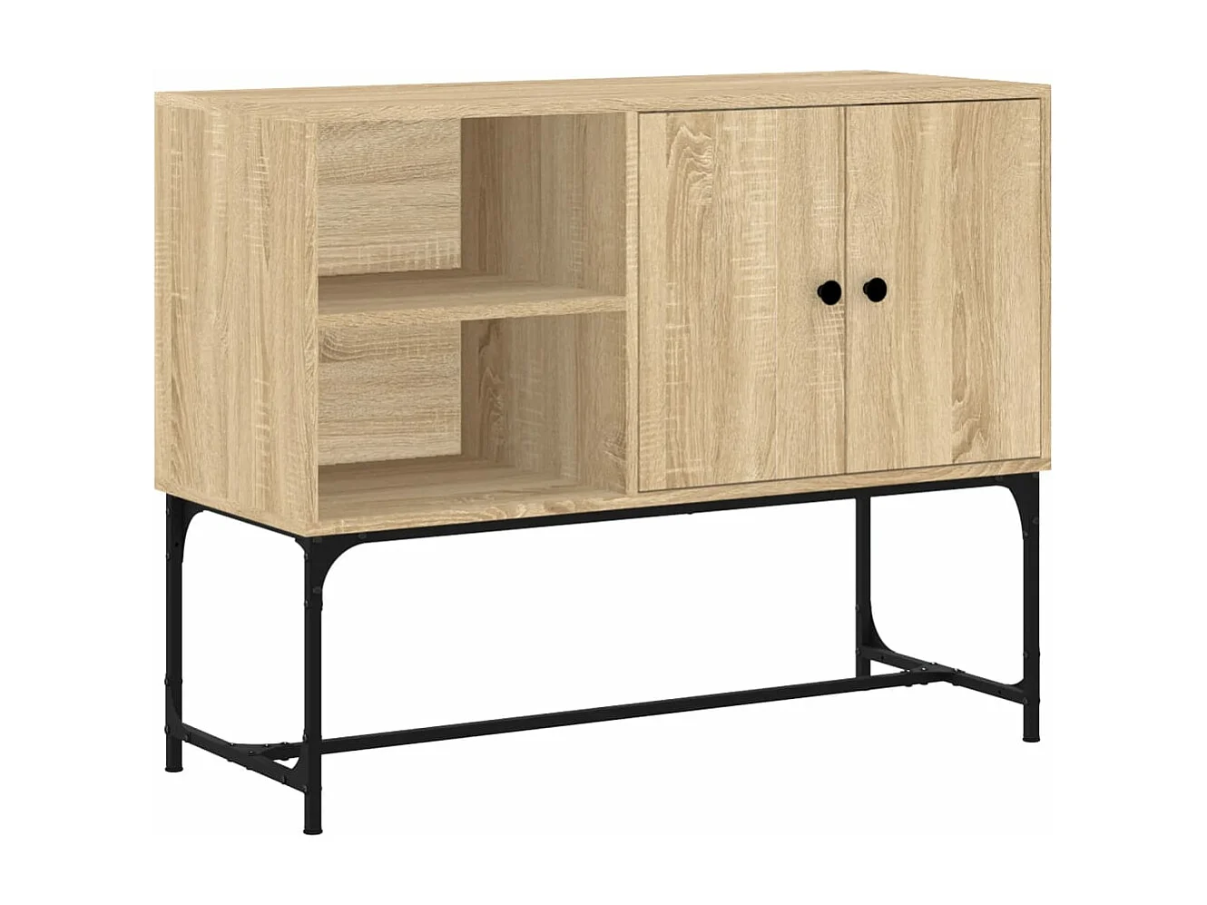 Aparador 100x40x79,5 cm derivados de madeira carvalho sonoma