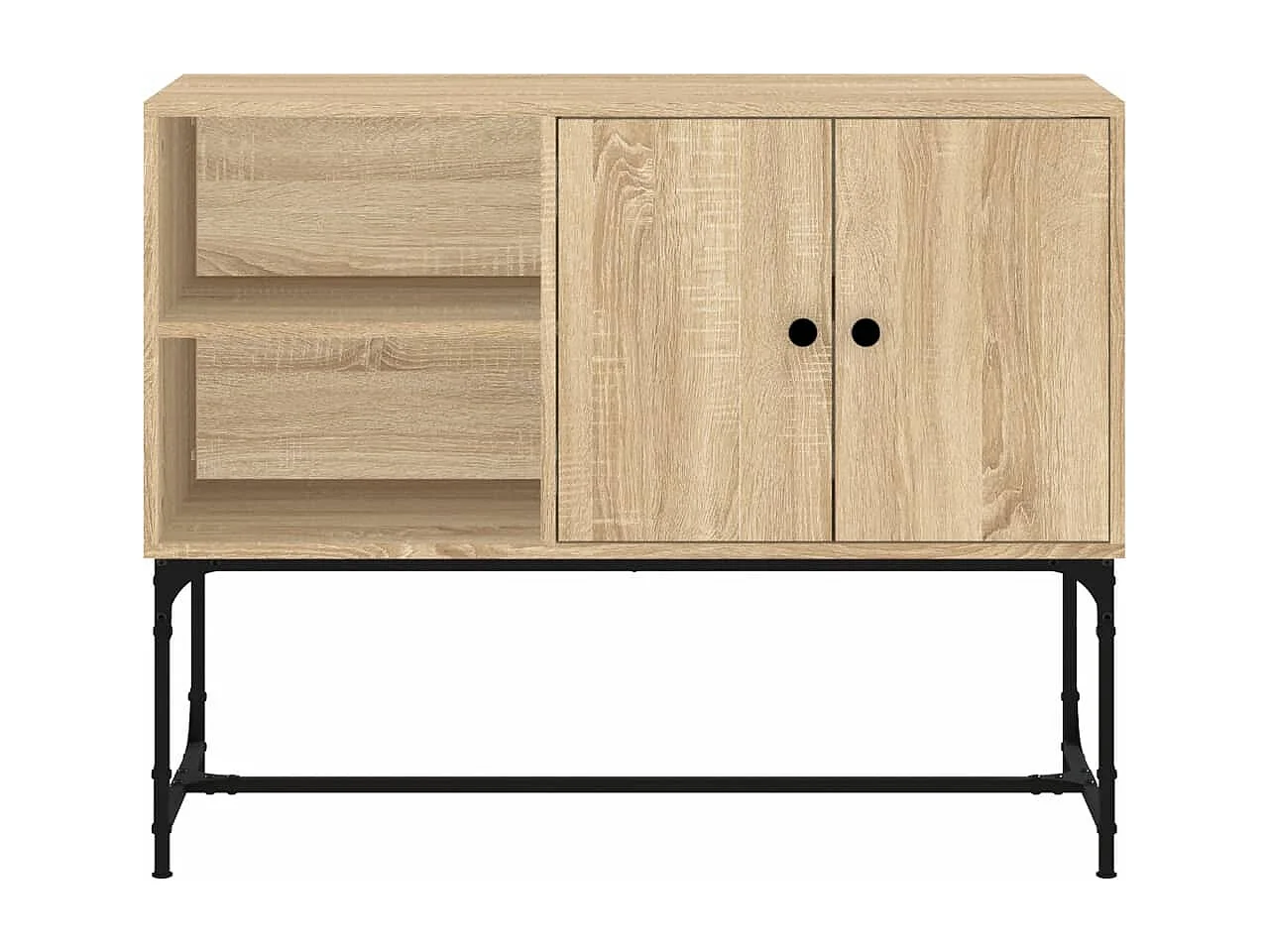 Aparador 100x40x79,5 cm derivados de madeira carvalho sonoma