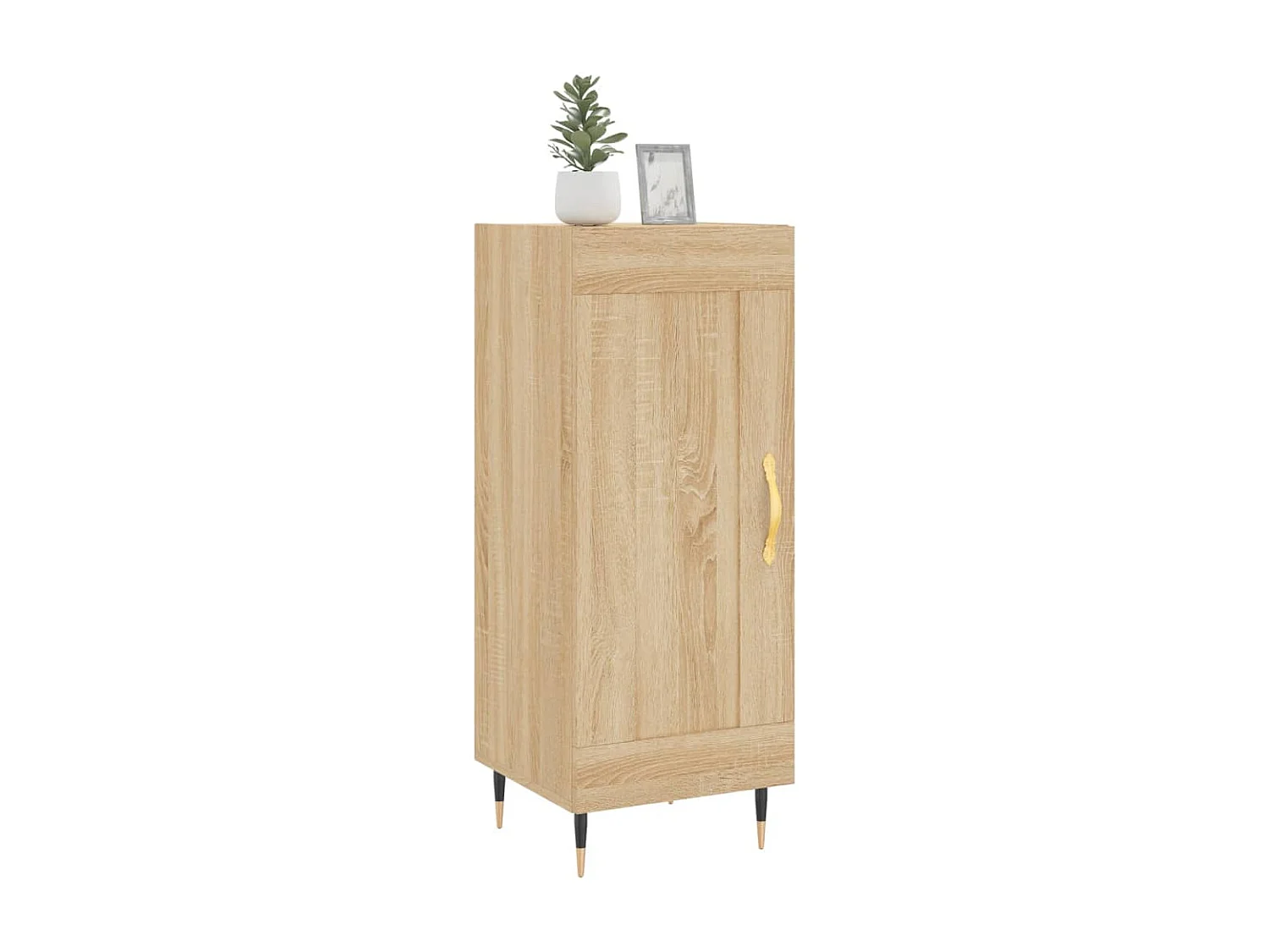 Buffet Chêne sonoma 34,5x34x90 cm Bois d'ingénierie