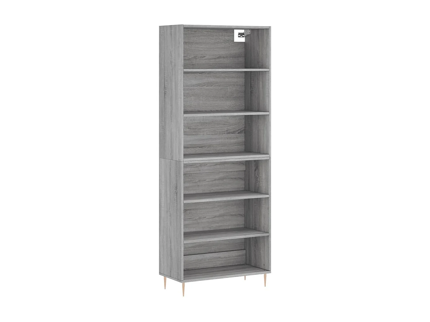 Buffet sonoma gris 69,5x32,5x180 cm bois d'ingénierie