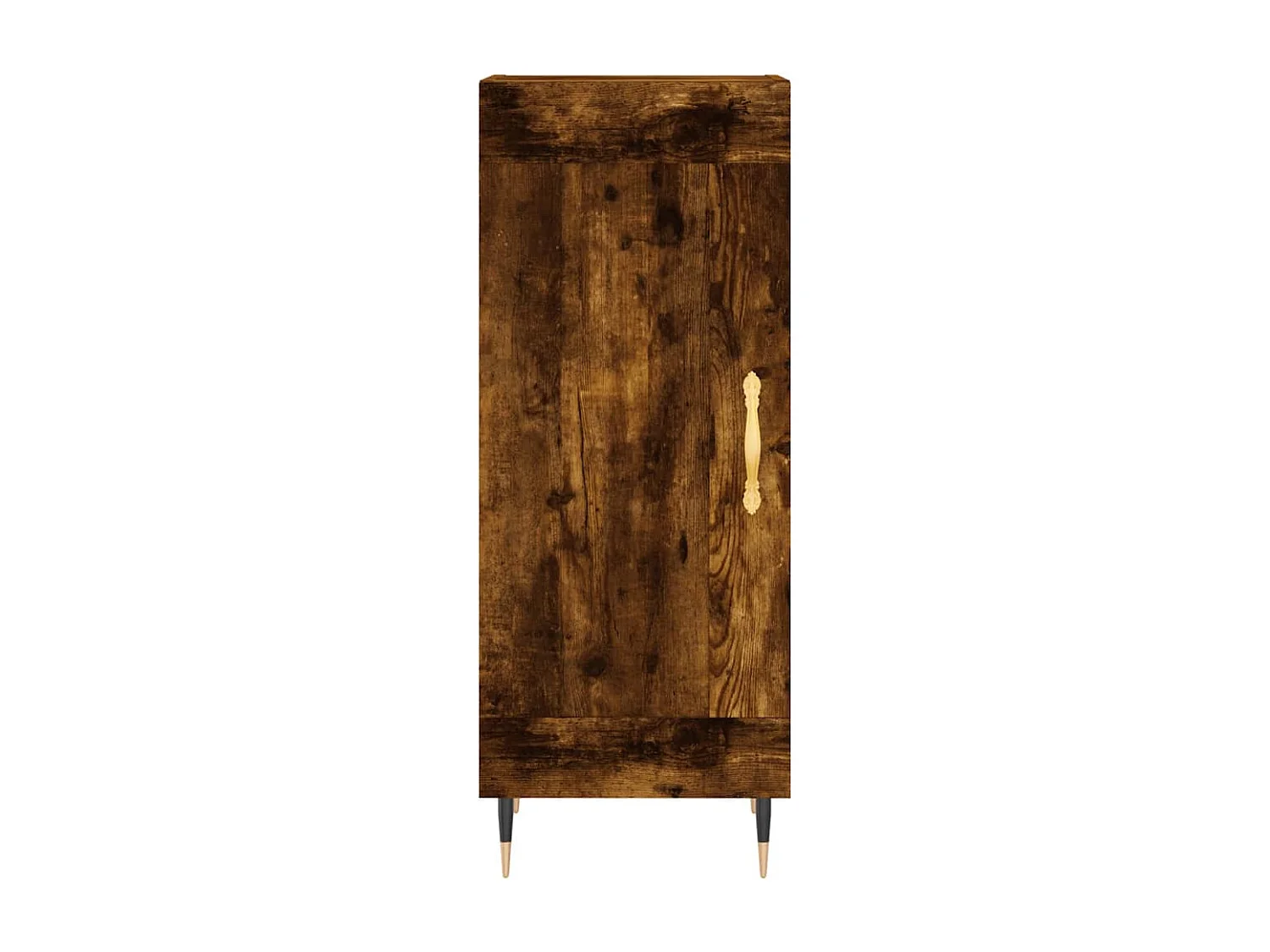 Dressoir 34,5x34x90 cm bewerkt hout gerookt eiken