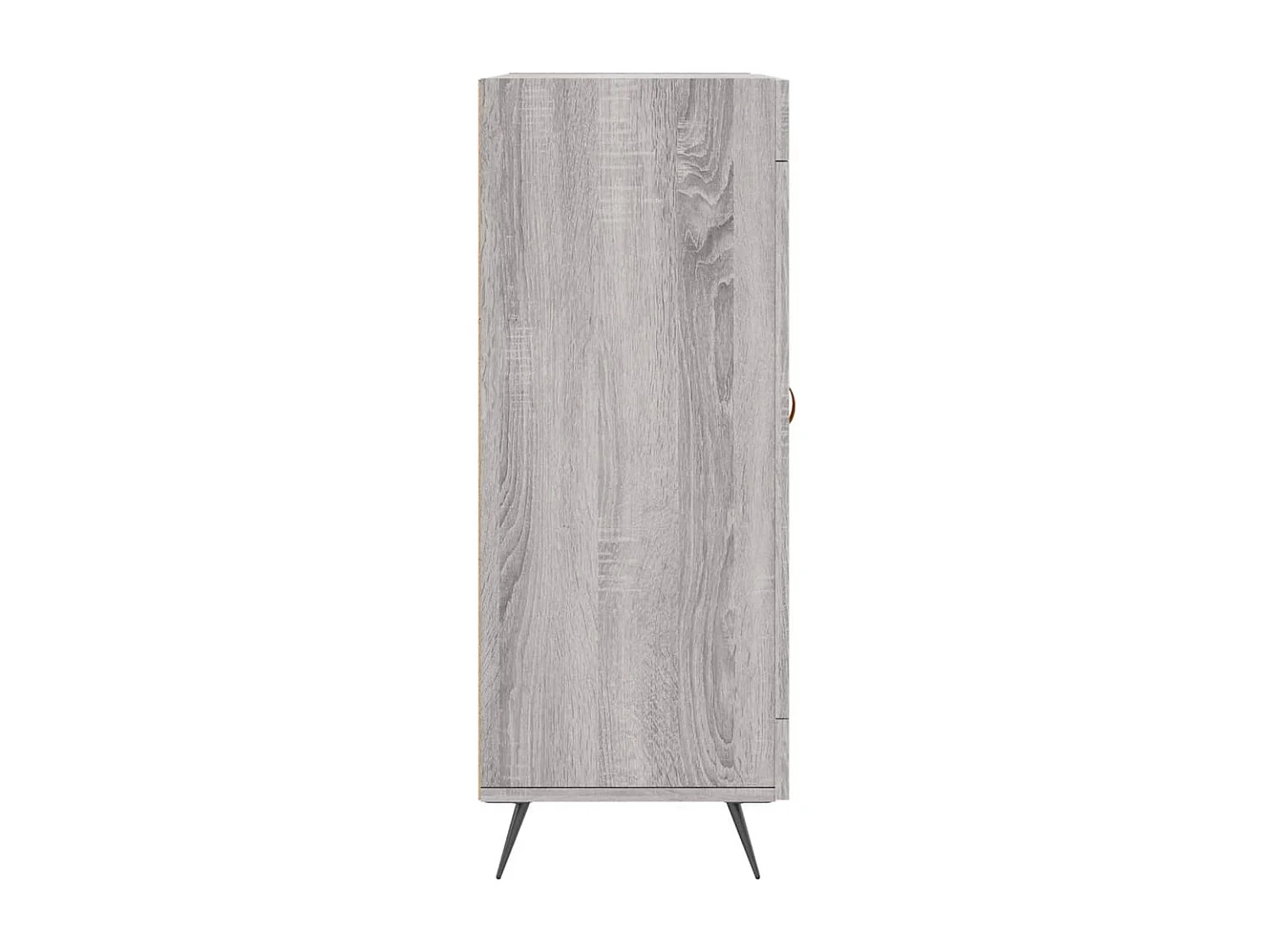 Aparador de madera de ingeniería gris Sonoma 69,5x34x90 cm