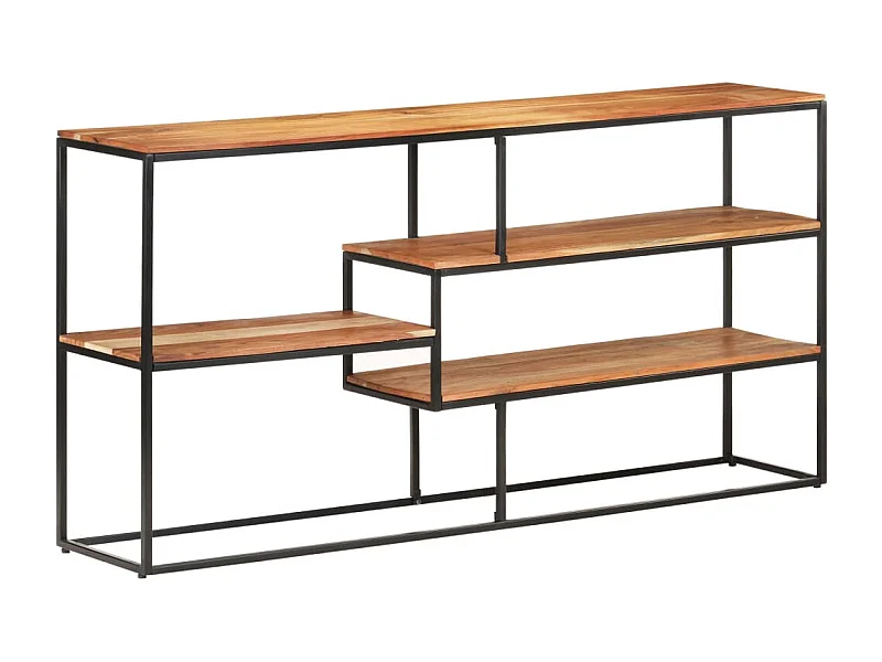 Dressoir 150x30x75 cm massief acaciahout