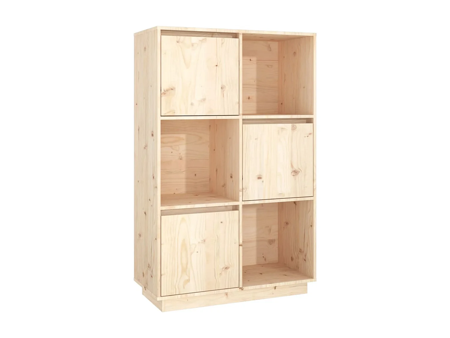 Buffet 74x35x117 cm Bois massif de pin
