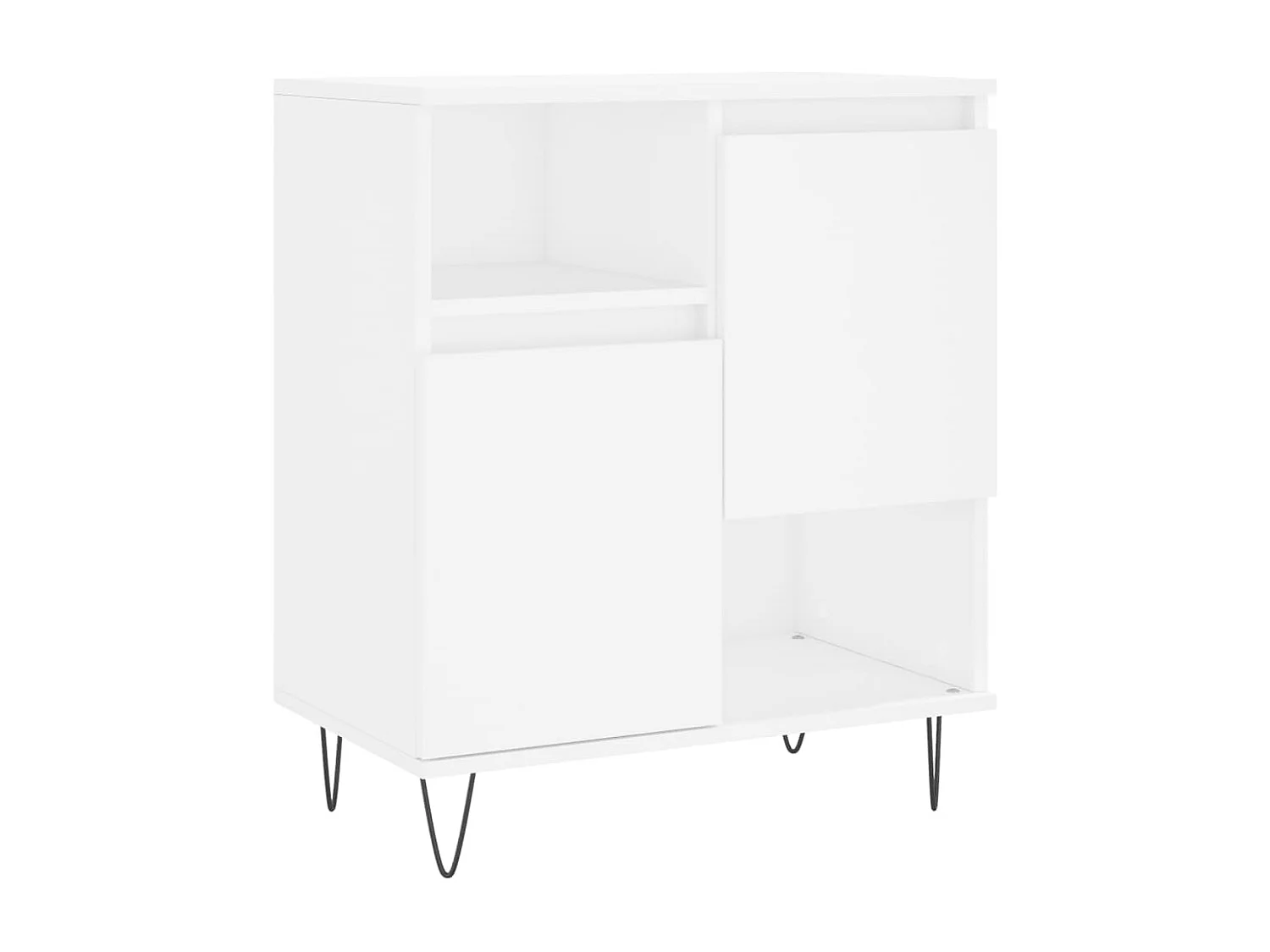 Buffets 3 pièces Blanc Bois d'ingénierie