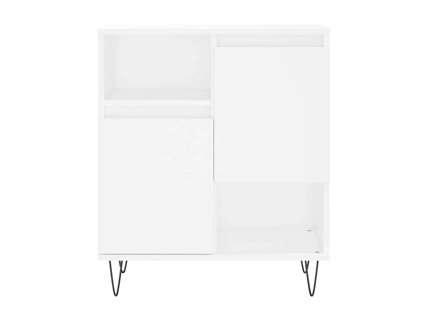 Buffets 3 pièces Blanc Bois d'ingénierie