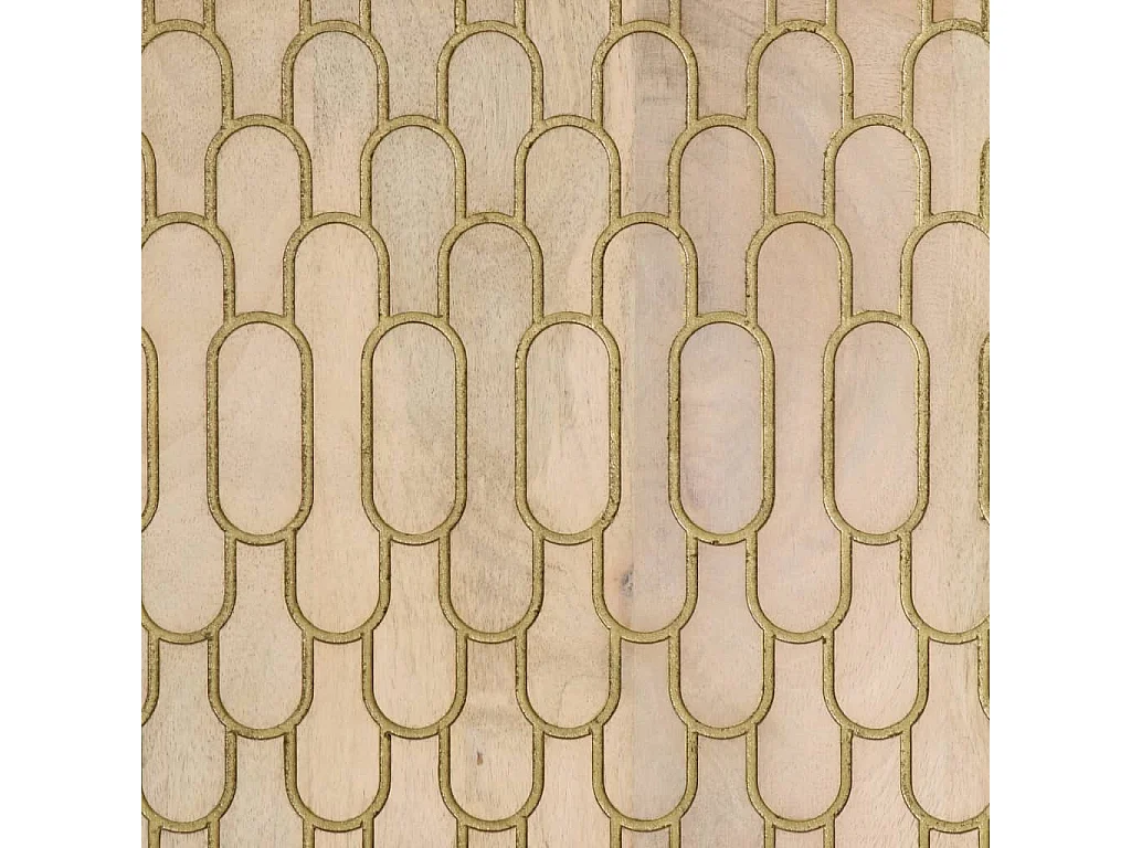 Móvel de apoio 90x33x75 cm madeira de mangueira maciça