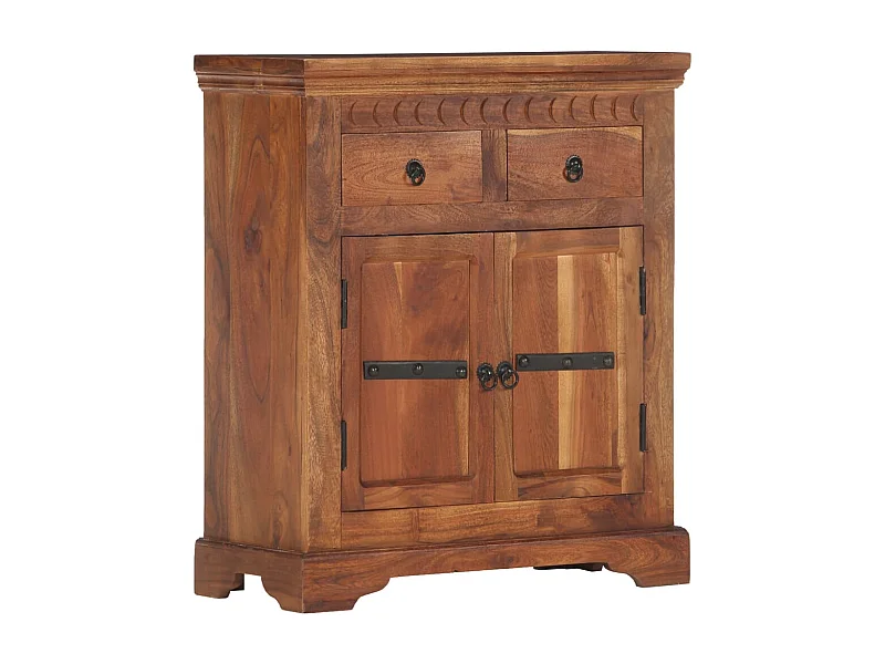 Buffet 63 x 30 x 75 cm Bois d'acacia massif
